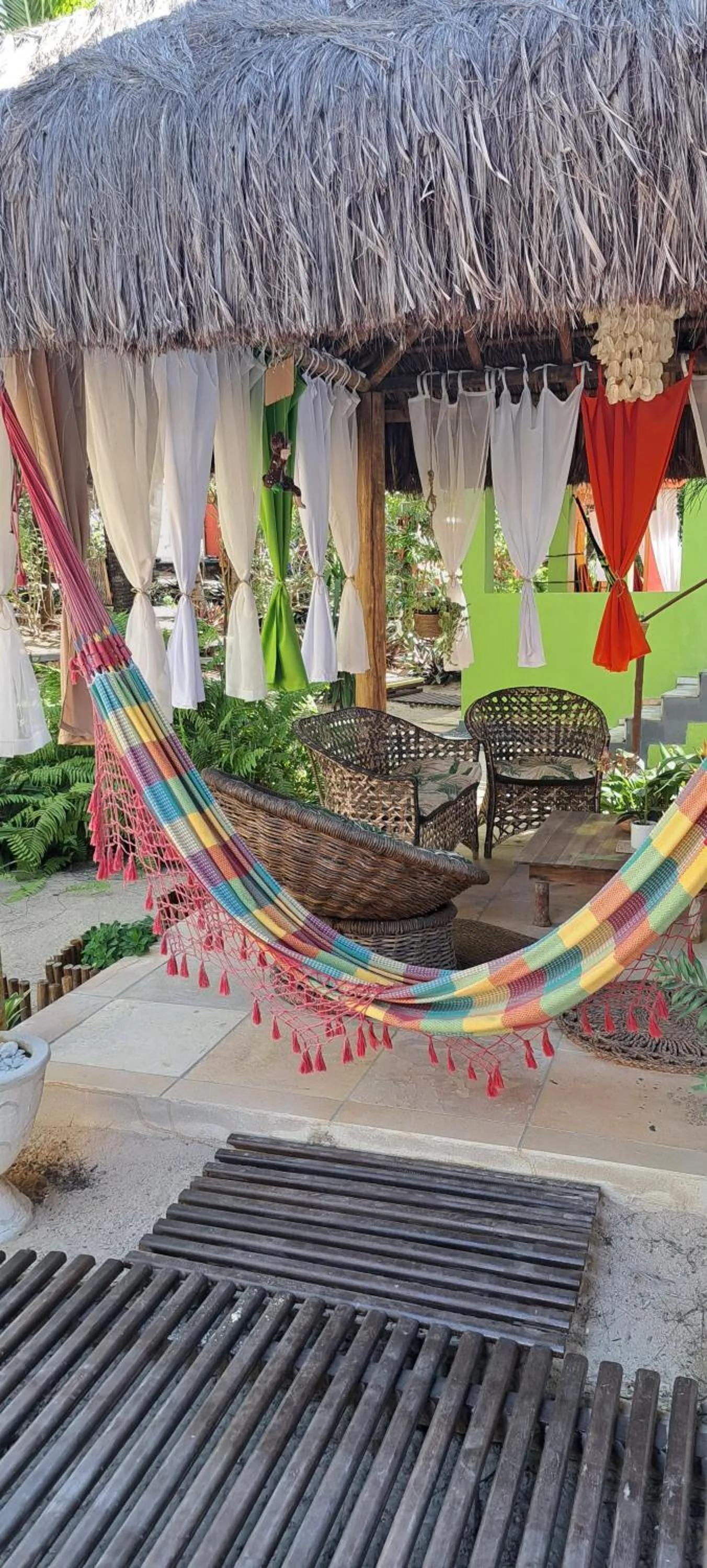 Garden in Pousada Lotus