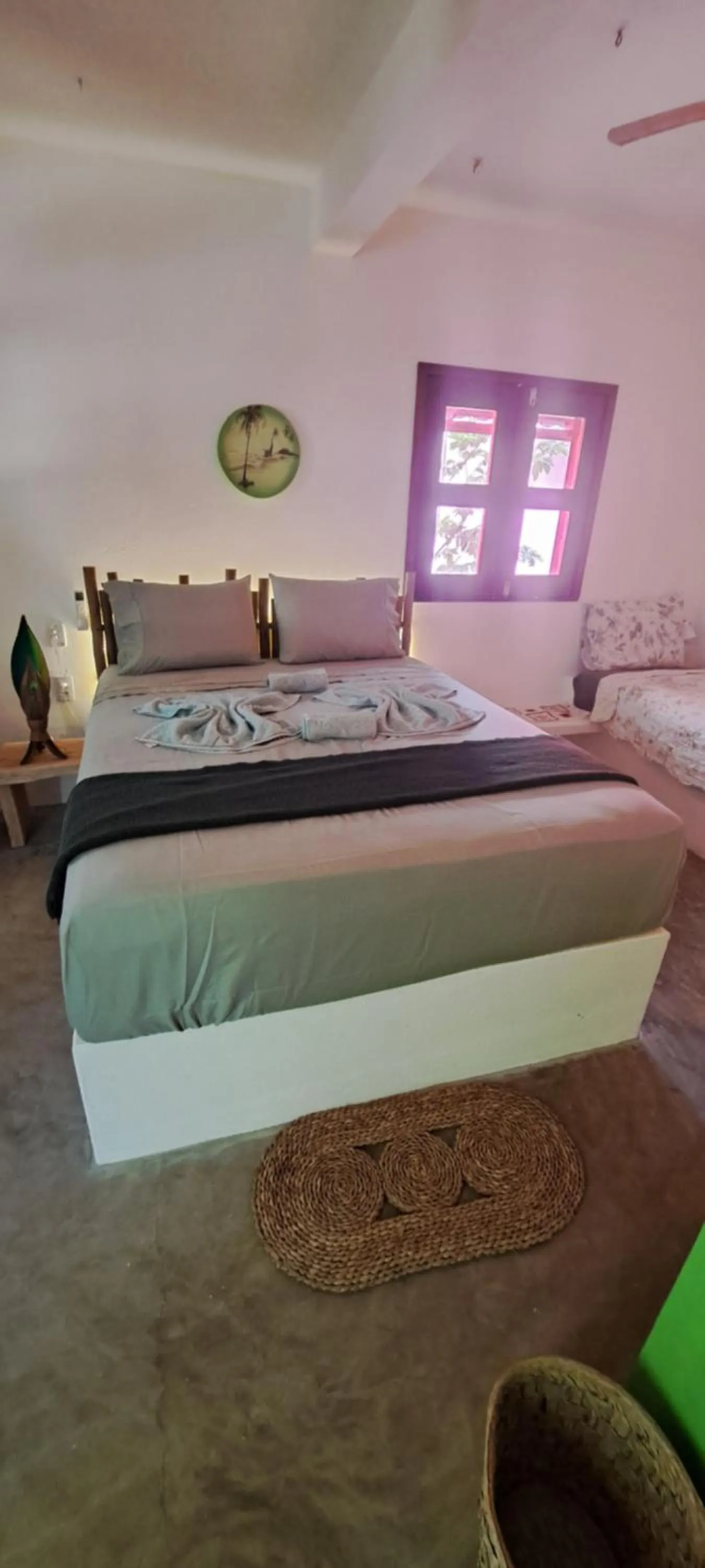 Bed in Pousada Lotus