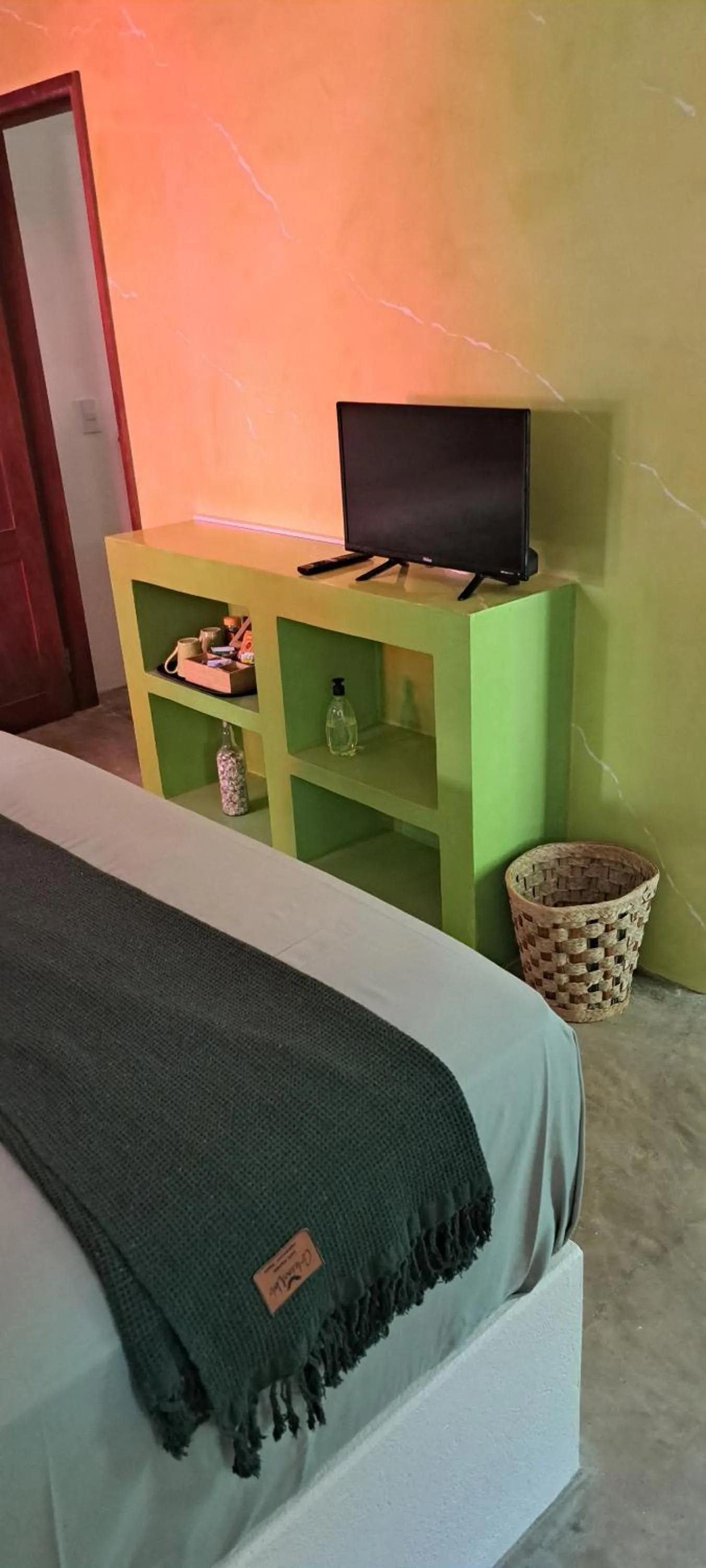 Bed in Pousada Lotus