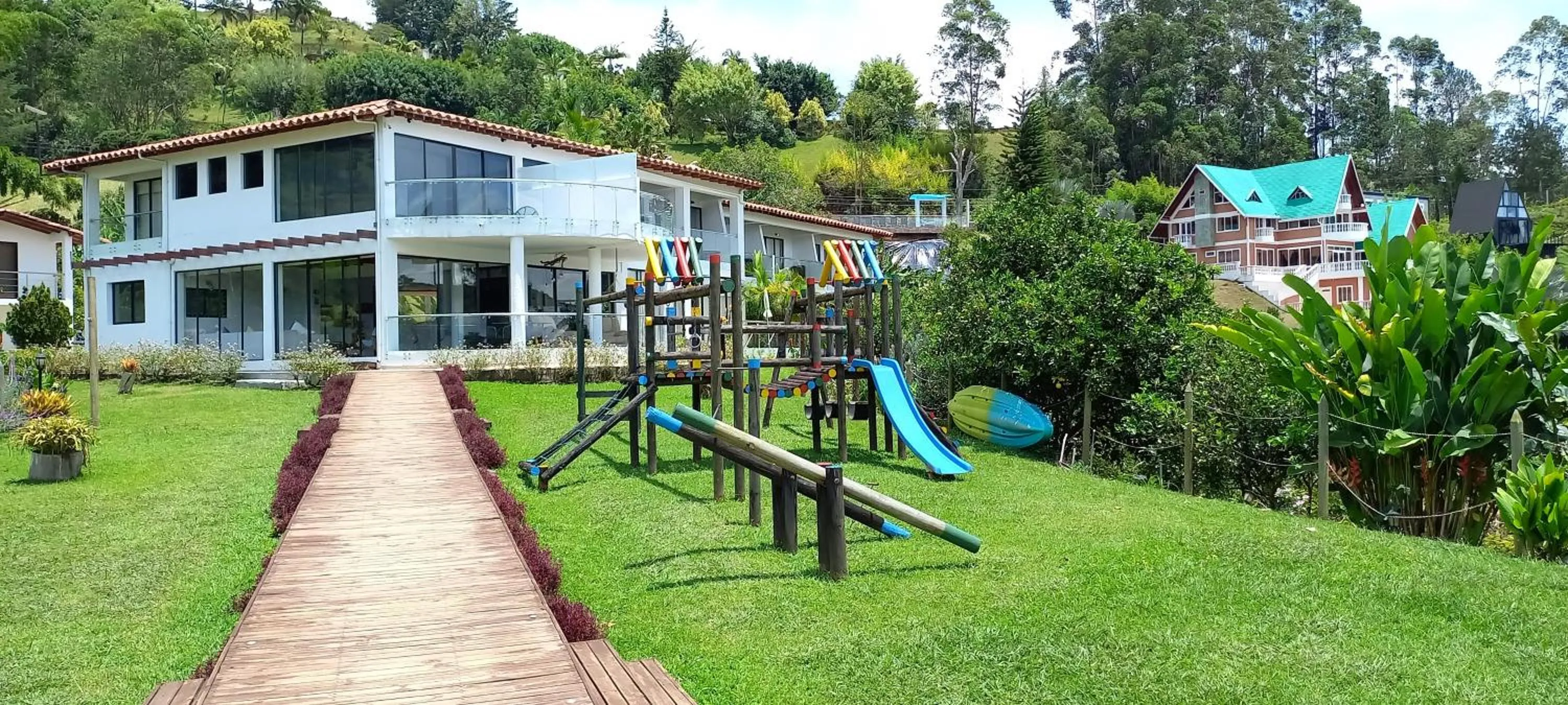 Inner courtyard view in Jordan Hotel Boutique