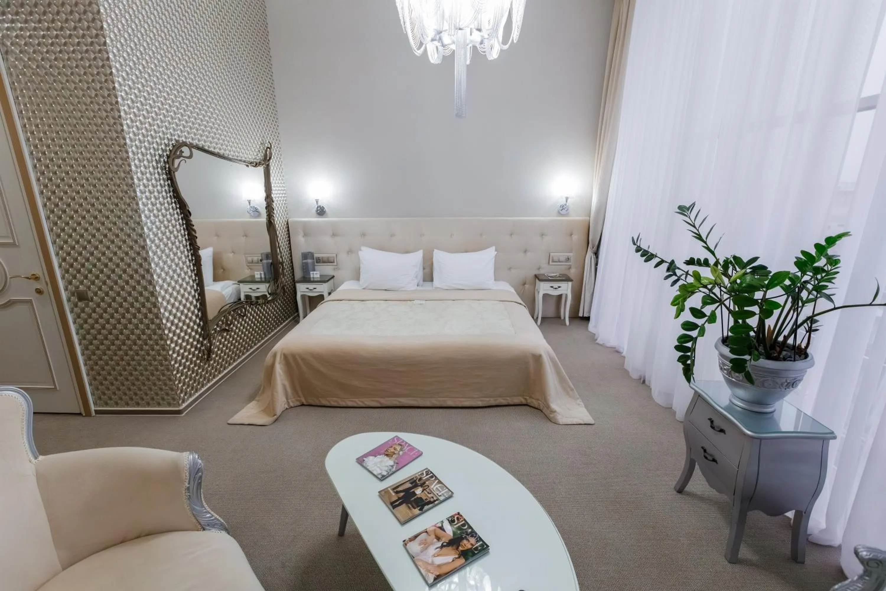 Photo of the whole room, Bed in Boutique Spa Casino Hotel Lybid Plaza