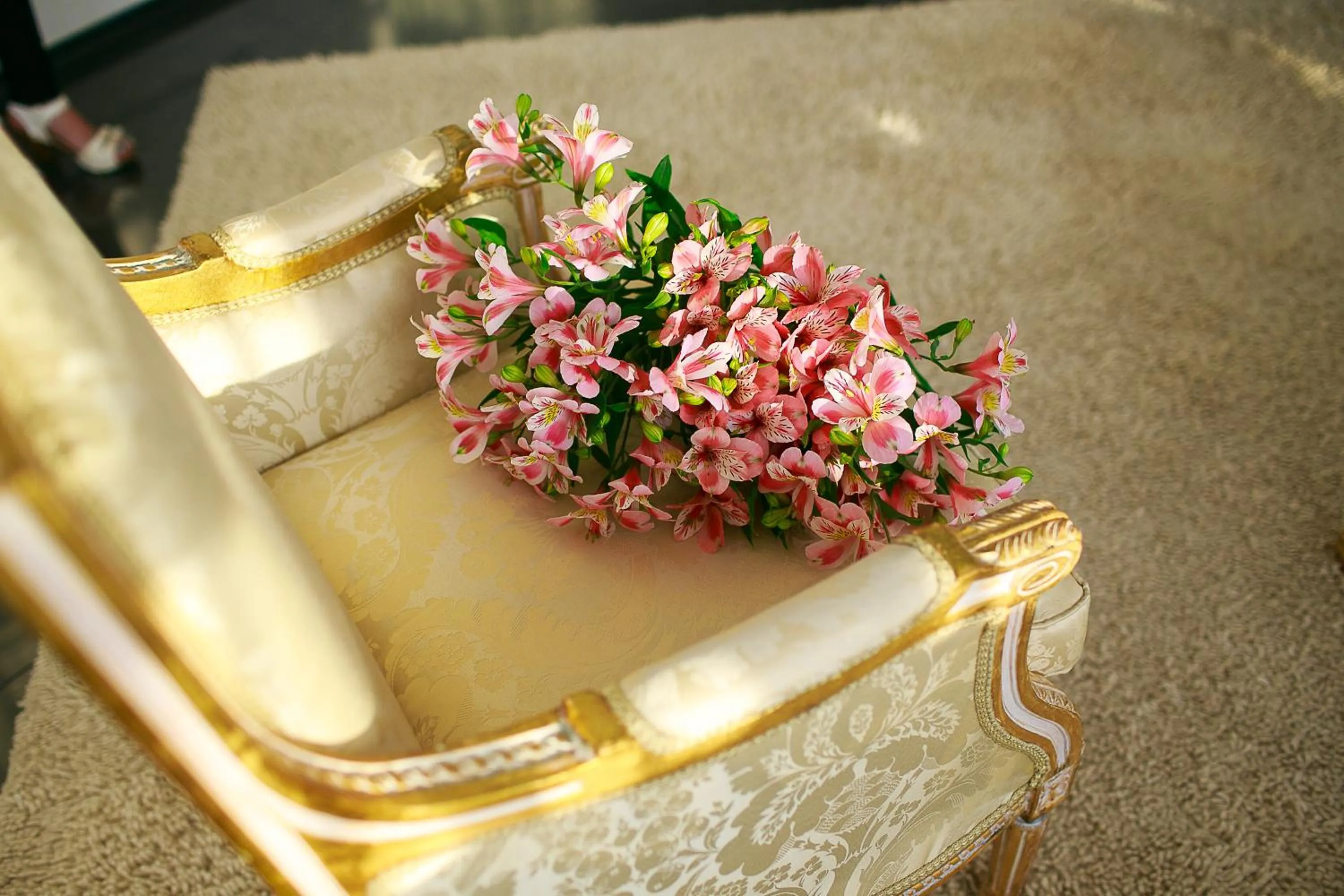 Living room in Boutique Spa Casino Hotel Lybid Plaza