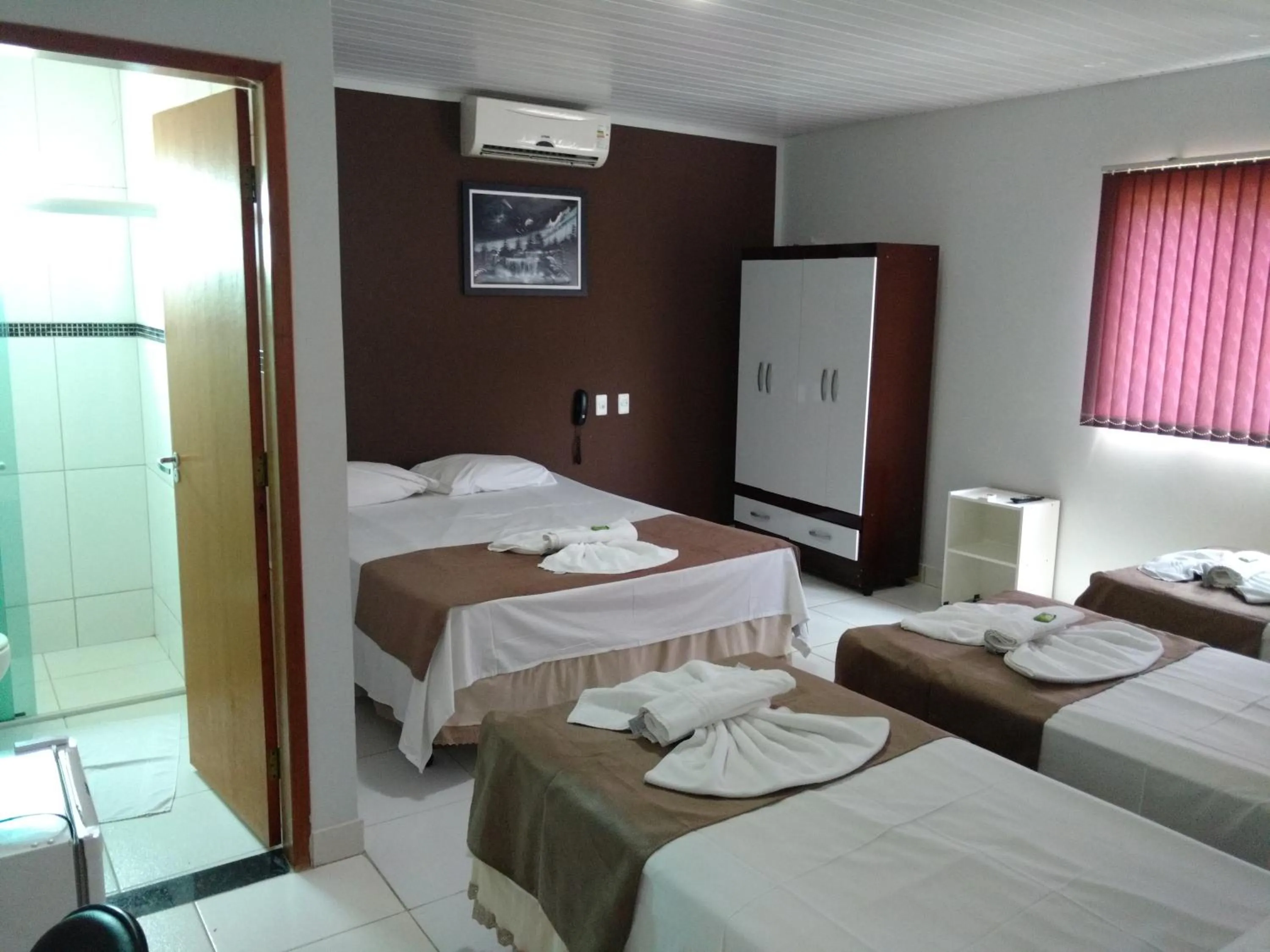 Bed in Euro Plaza Hotel - Próximo ao Aeroporto de Goiânia, Santa Genoveva