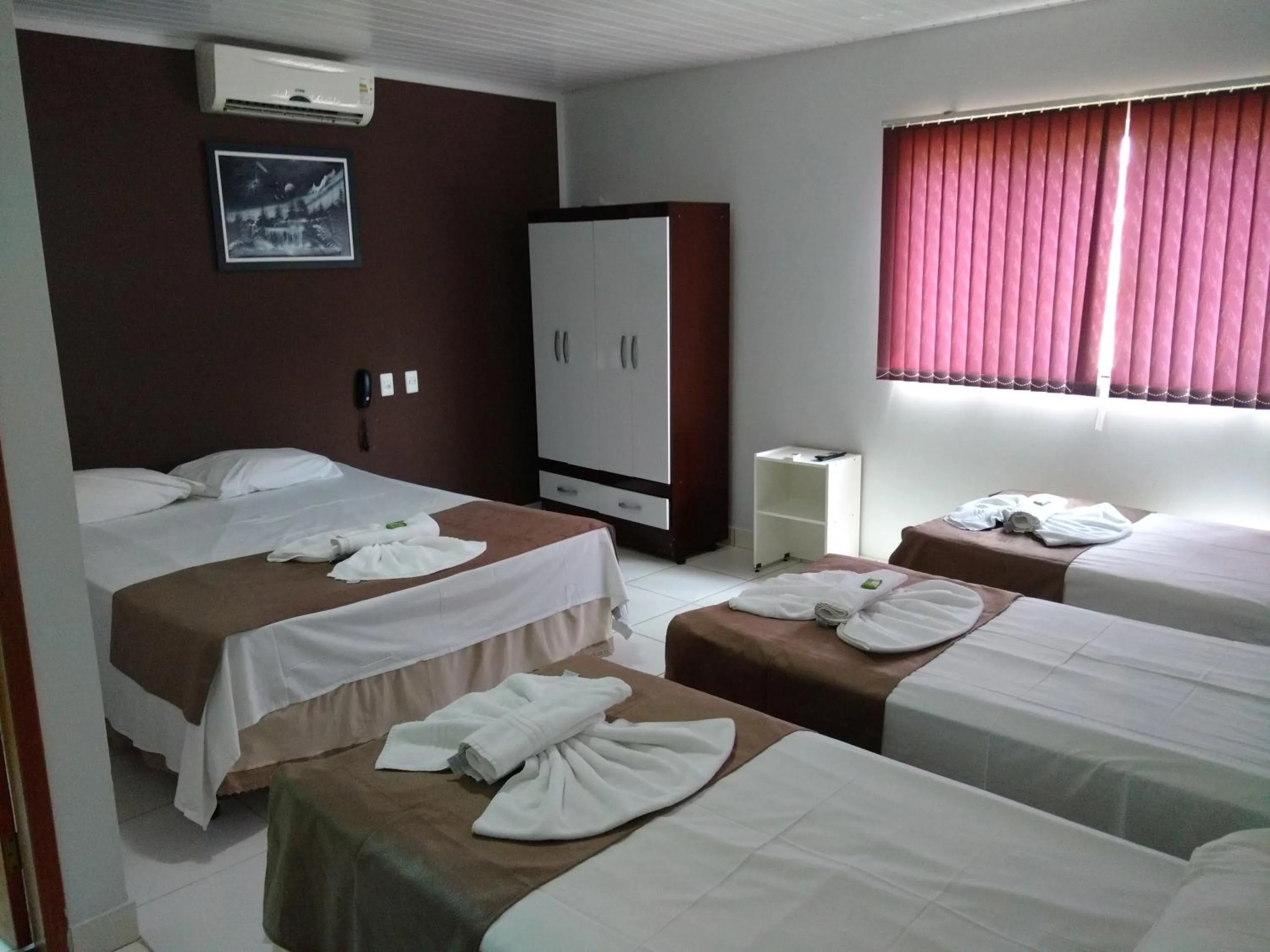 Bed in Euro Plaza Hotel - Próximo ao Aeroporto de Goiânia, Santa Genoveva