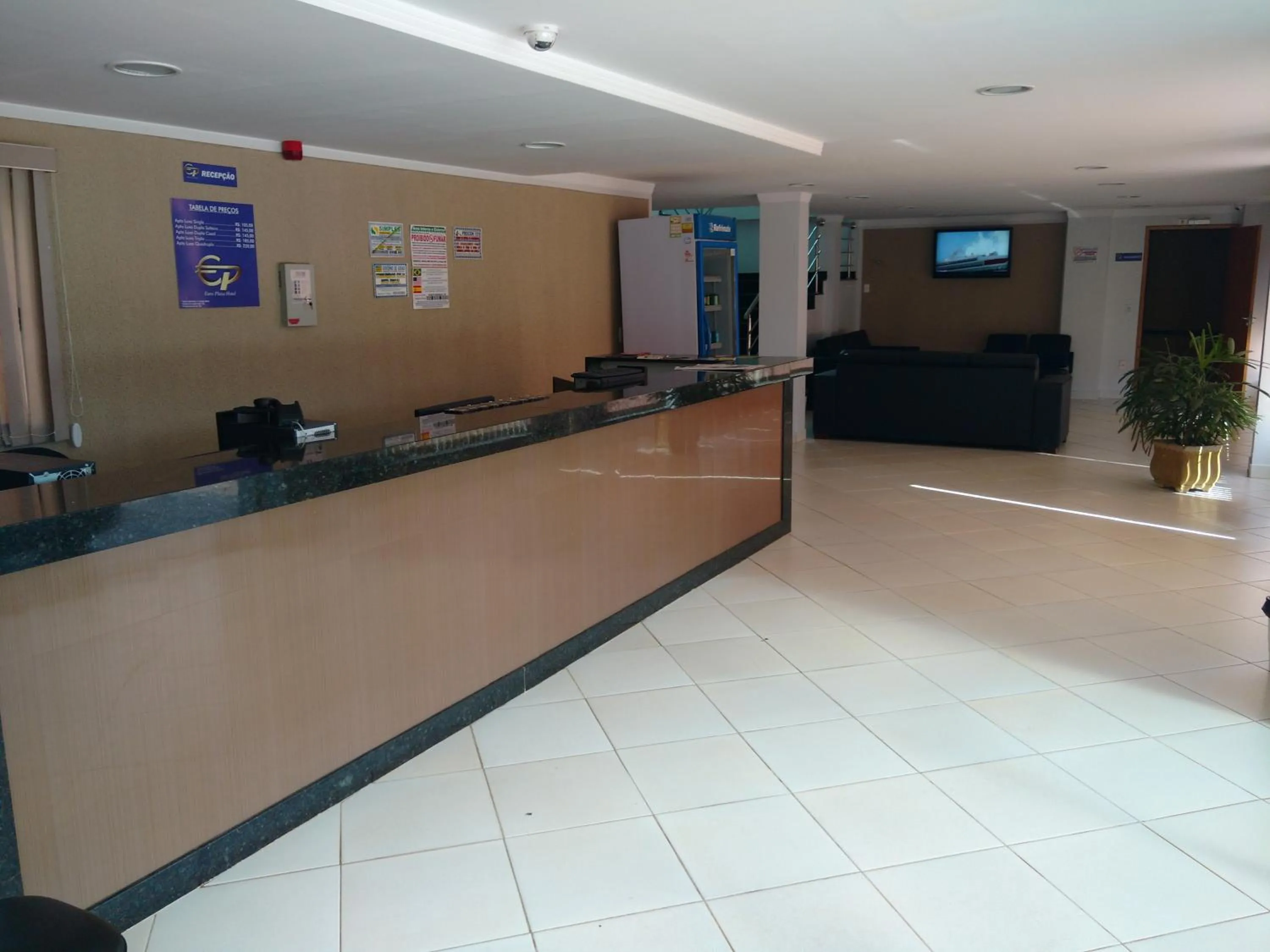 Lobby or reception in Euro Plaza Hotel - Próximo ao Aeroporto de Goiânia, Santa Genoveva