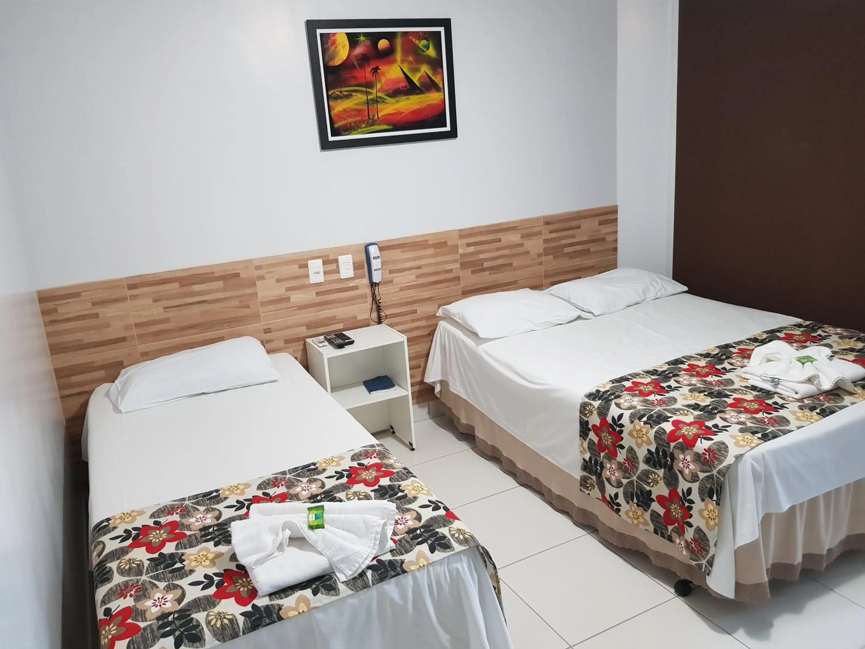 Bed in Euro Plaza Hotel - Próximo ao Aeroporto de Goiânia, Santa Genoveva