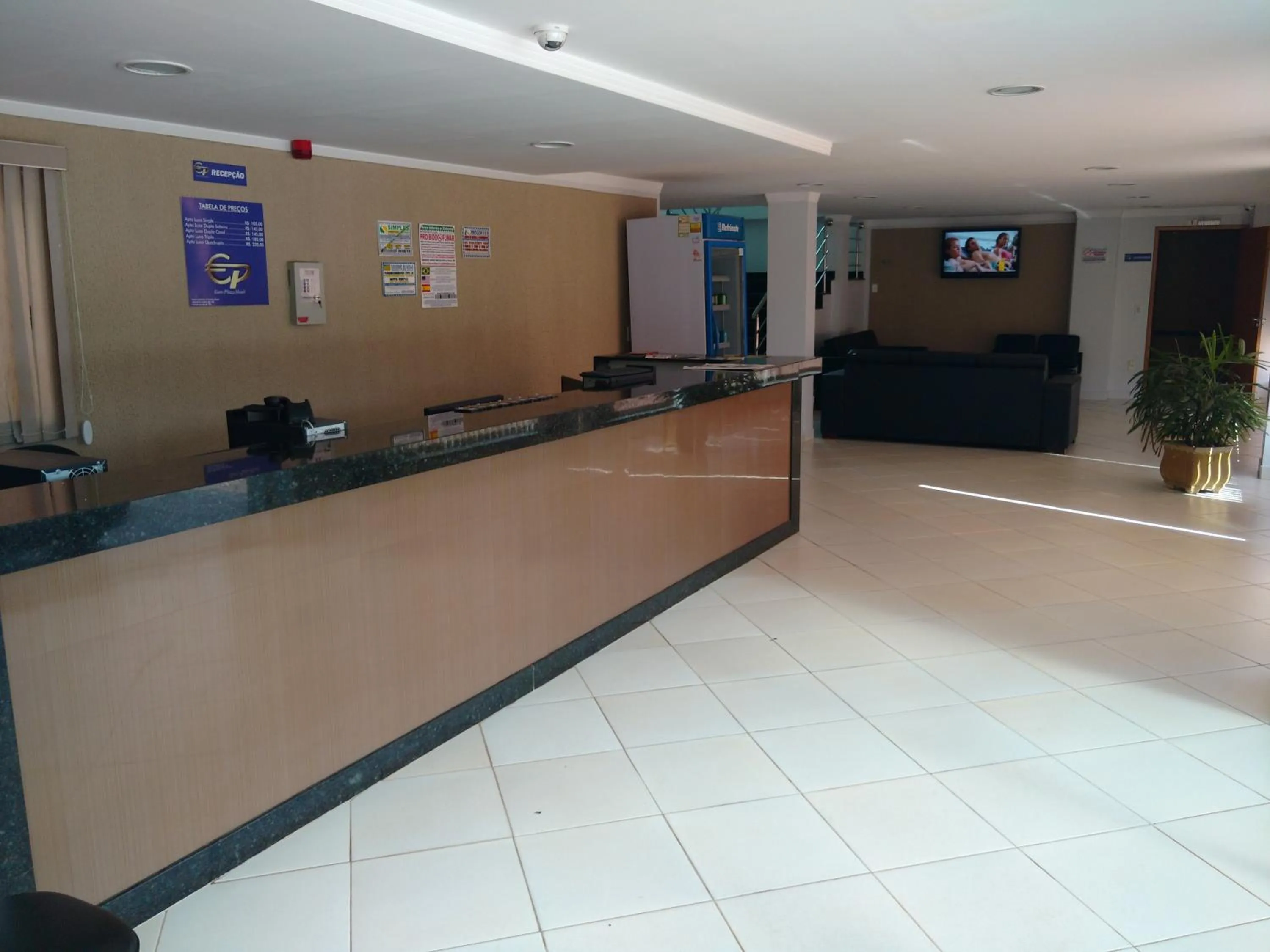Lobby or reception in Euro Plaza Hotel - Próximo ao Aeroporto de Goiânia, Santa Genoveva