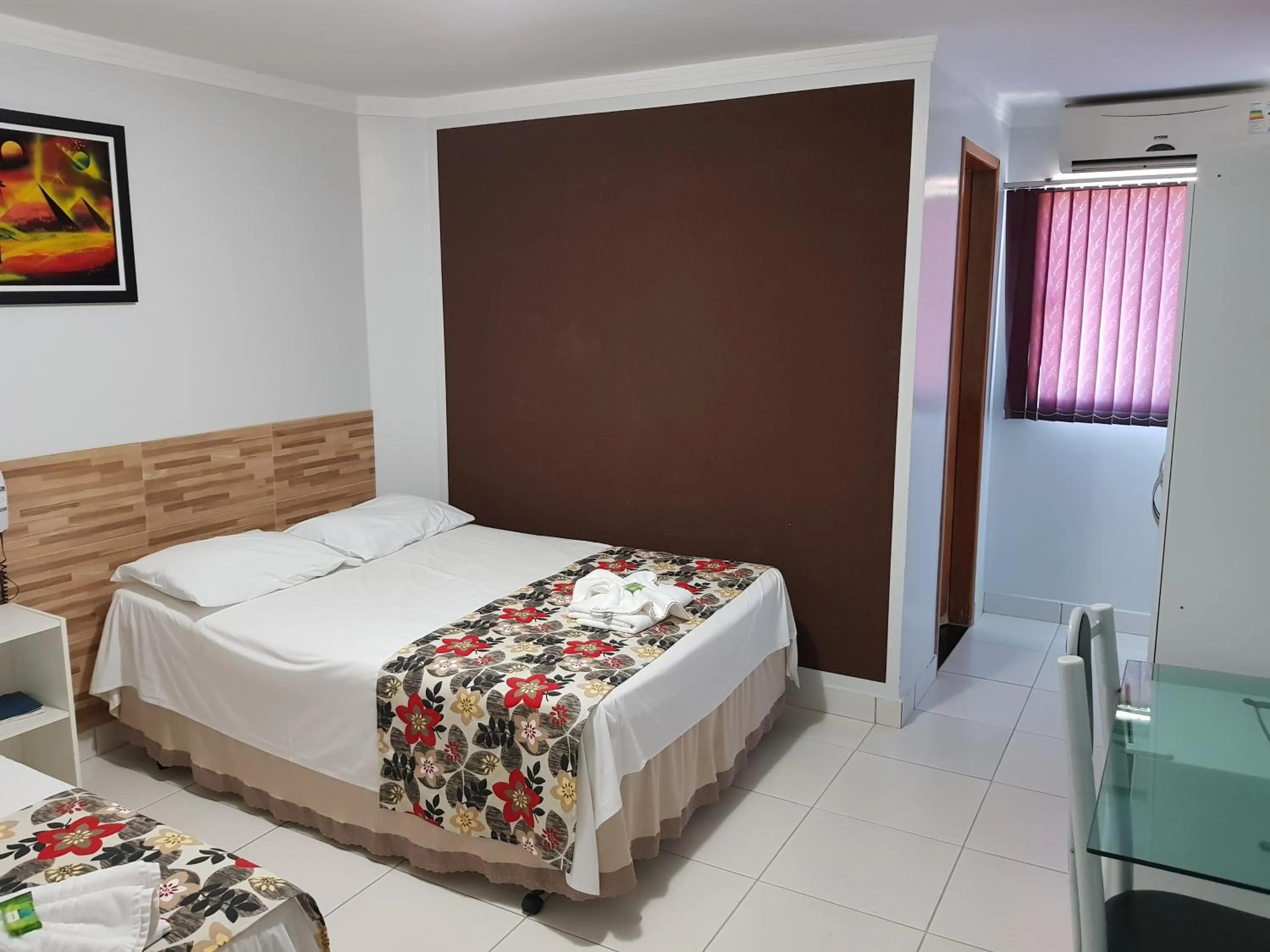 Bed in Euro Plaza Hotel - Próximo ao Aeroporto de Goiânia, Santa Genoveva