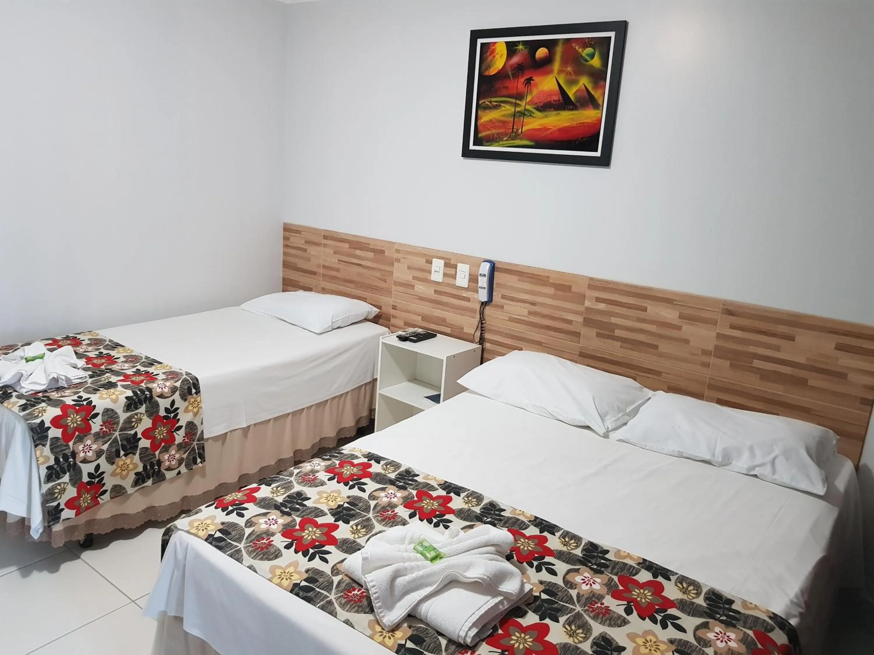 Bed in Euro Plaza Hotel - Próximo ao Aeroporto de Goiânia, Santa Genoveva