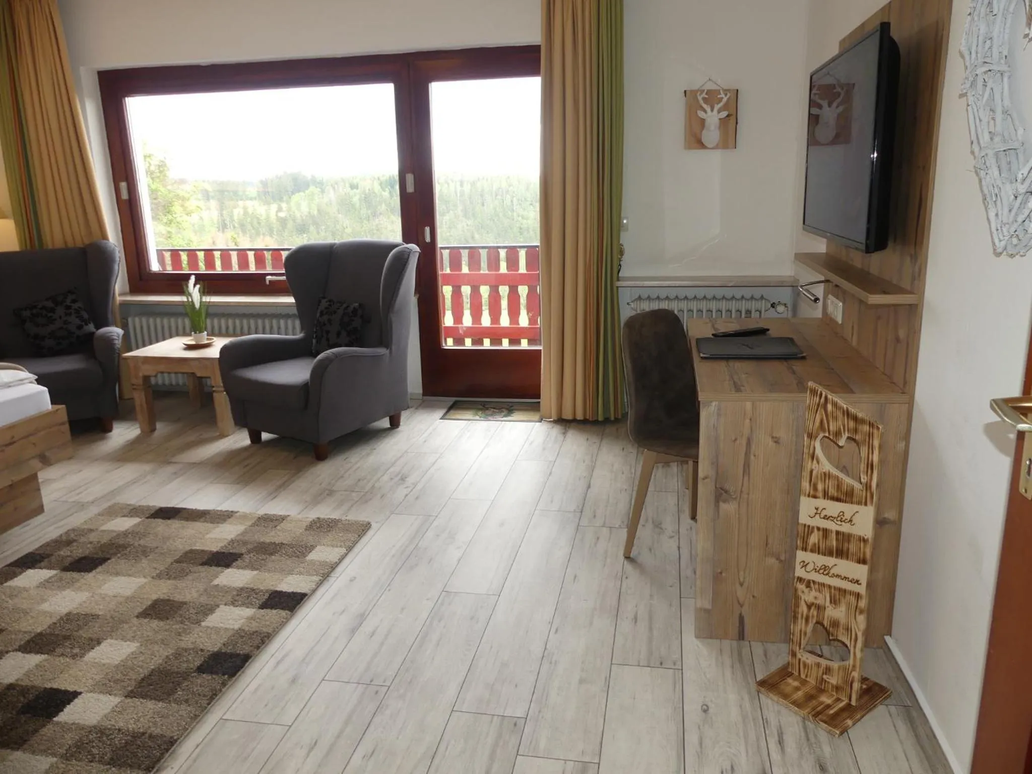 Mountain view in Harmonie Hotel Rust