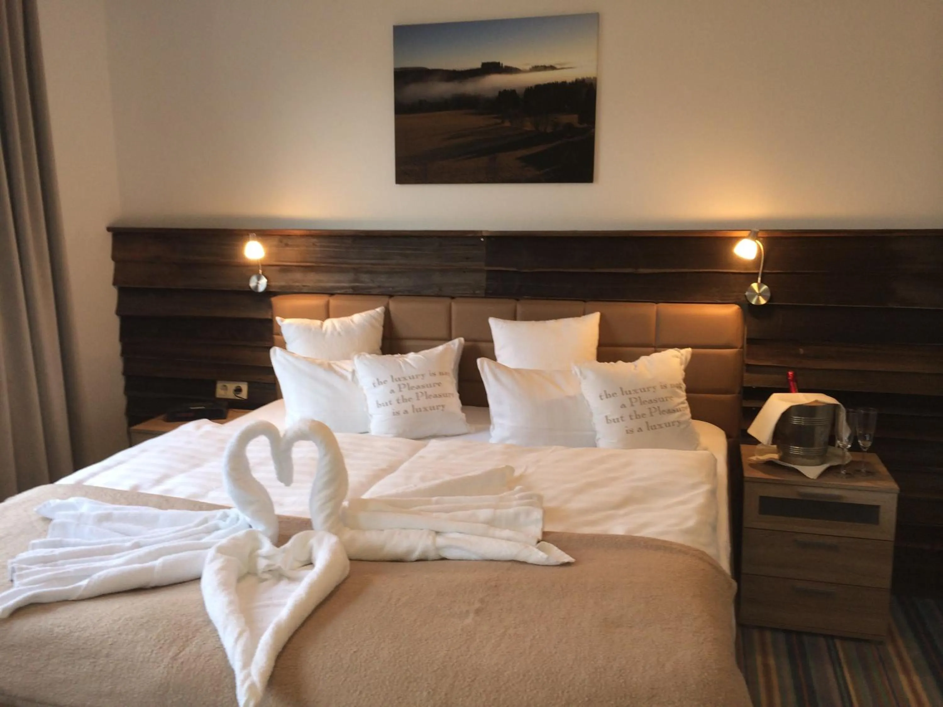 Photo of the whole room, Bed in Harmonie Hotel Rust