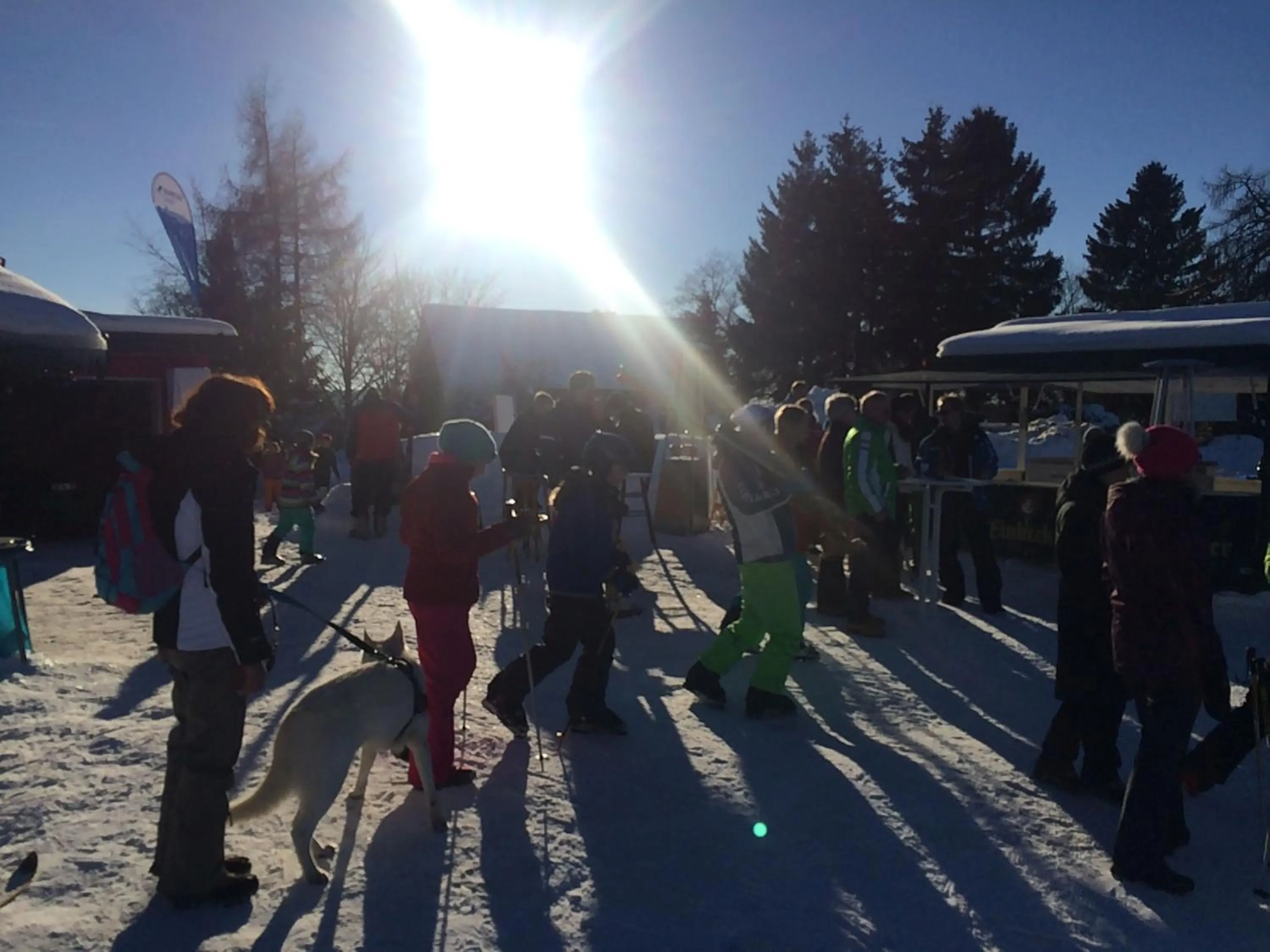 Skiing in Harmonie Hotel Rust