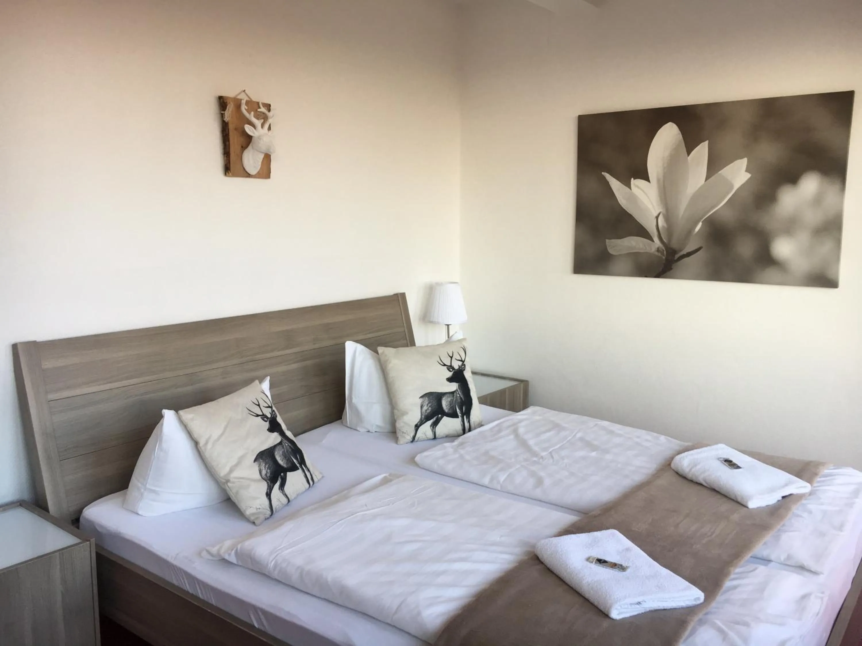 Bed in Harmonie Hotel Rust