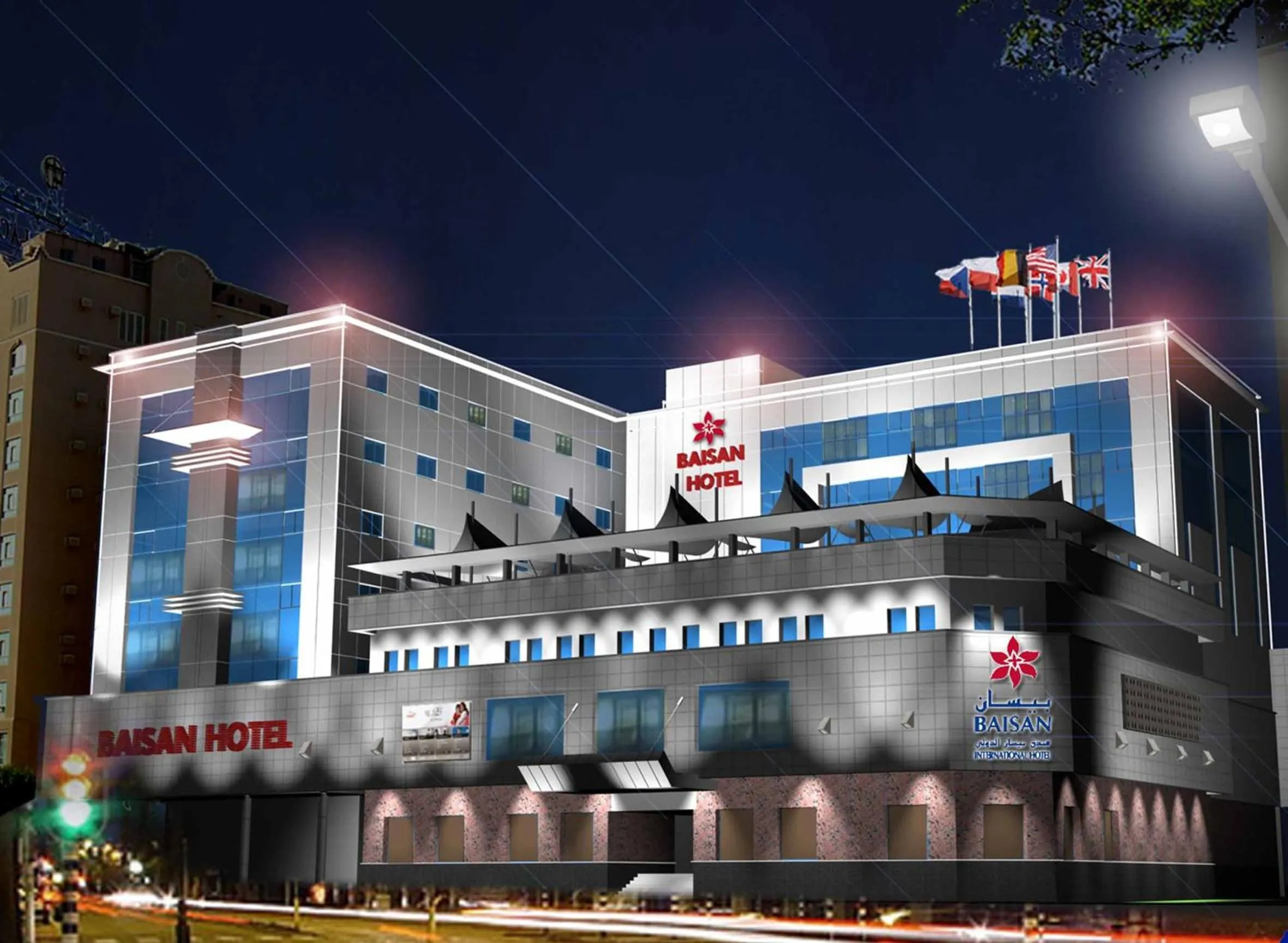 Property building in Baisan International Hotel