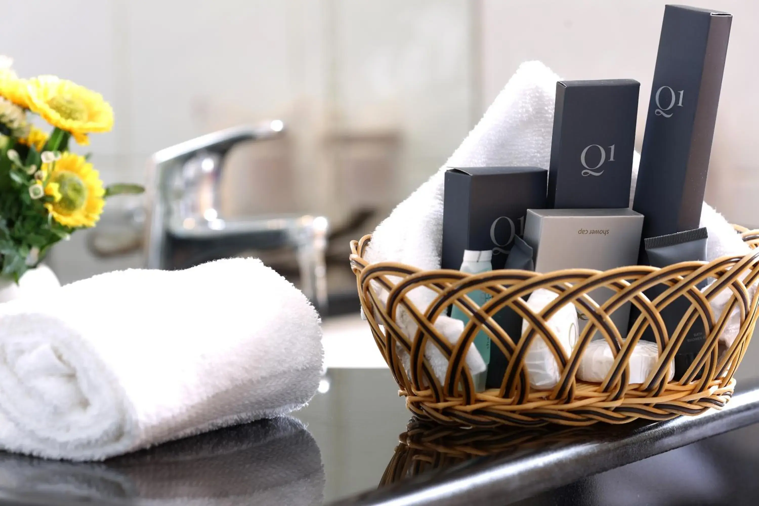 Bathroom in Baisan International Hotel Bathroom in Baisan International Hotel