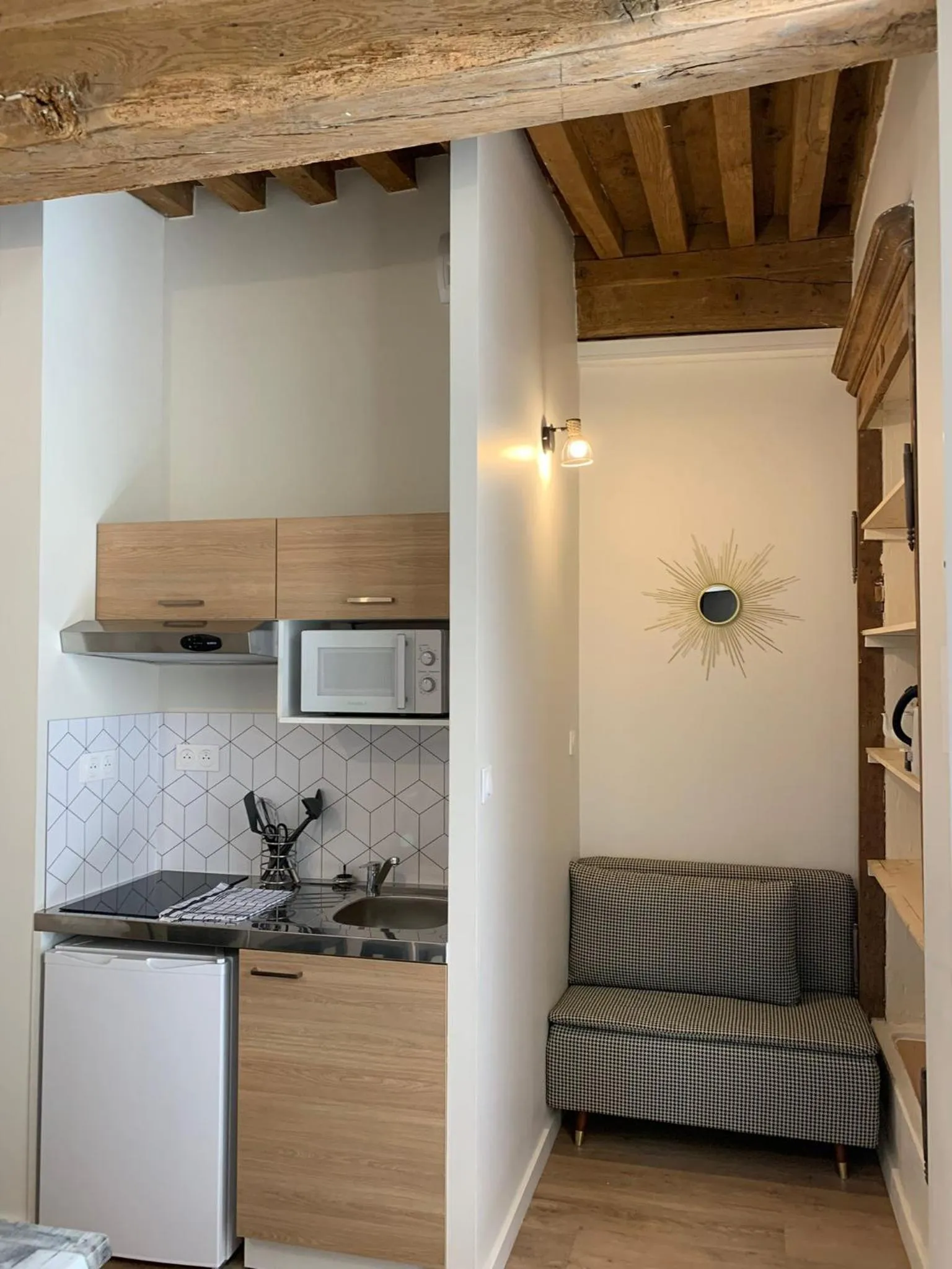 Living room in Hôtel Des Docks