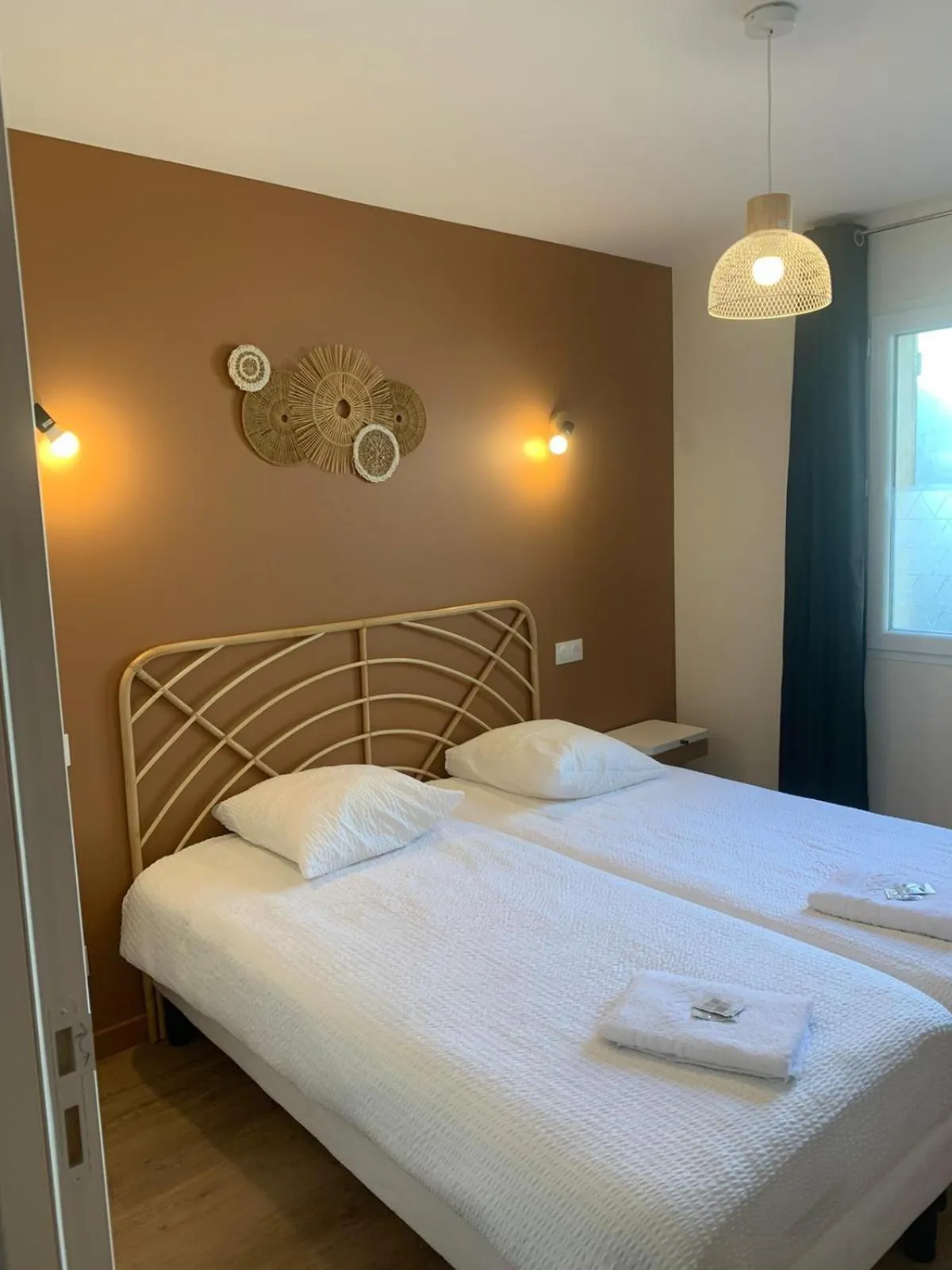 Bed in Hôtel Des Docks