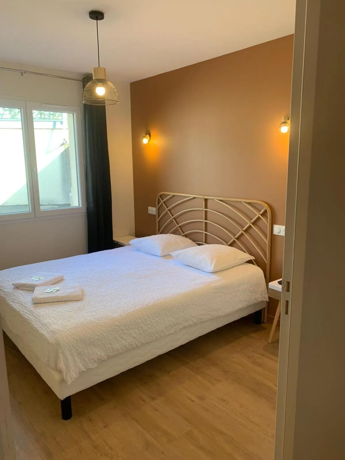 Bed in Hôtel Des Docks