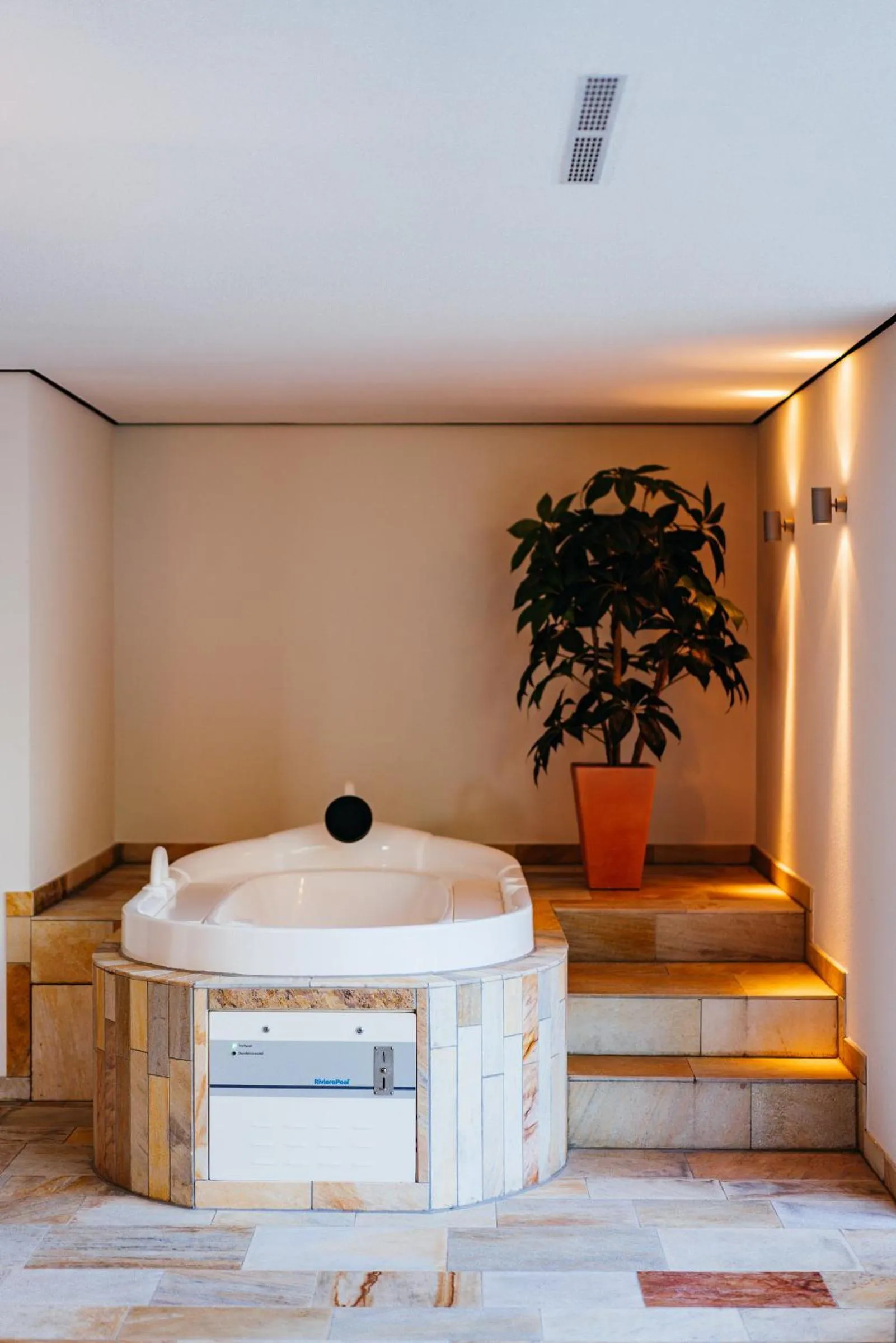 Hot Tub in Hotel Benther Berg