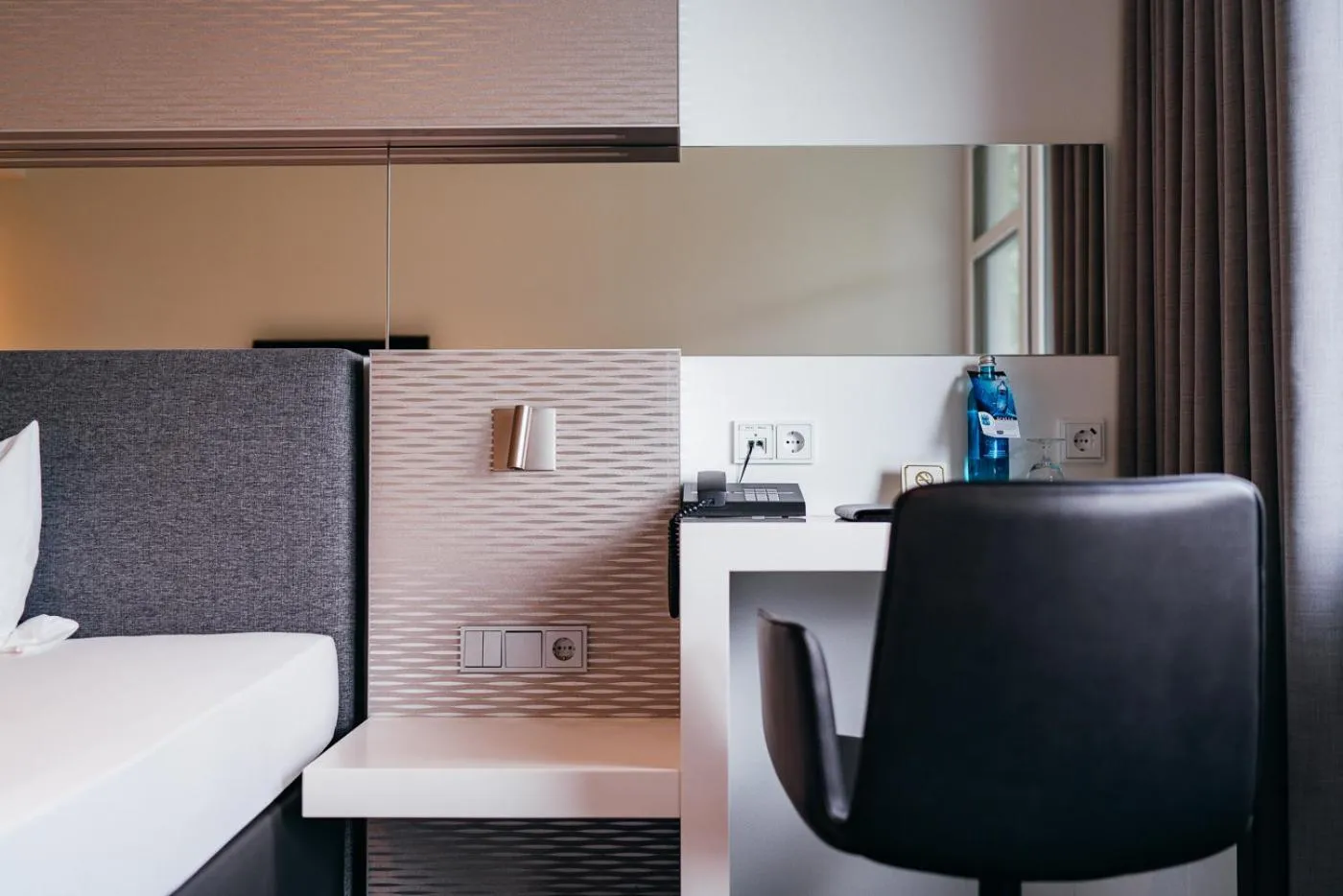 Photo of the whole room, Bed in Hotel Benther Berg