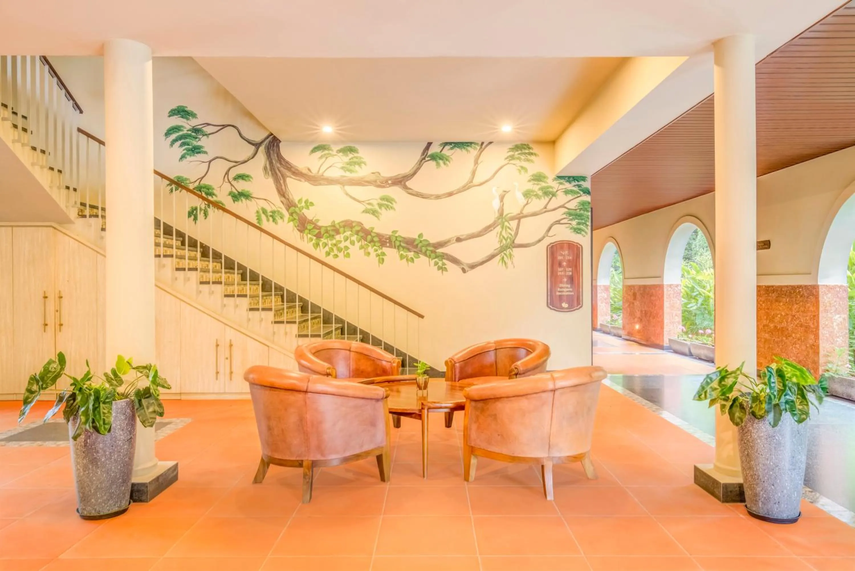 Seating area in Aurika, Coorg Luxury by Lemon Tree Hotels
