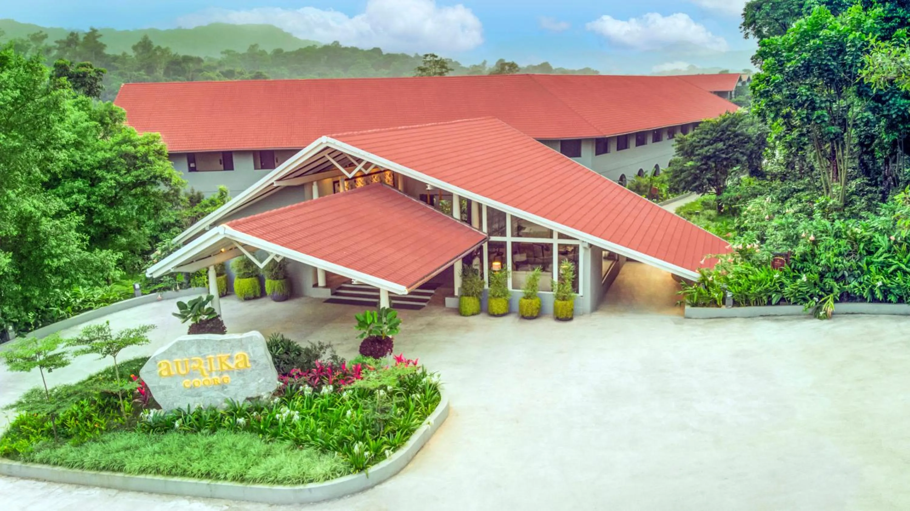 Facade/entrance in Aurika, Coorg Luxury by Lemon Tree Hotels