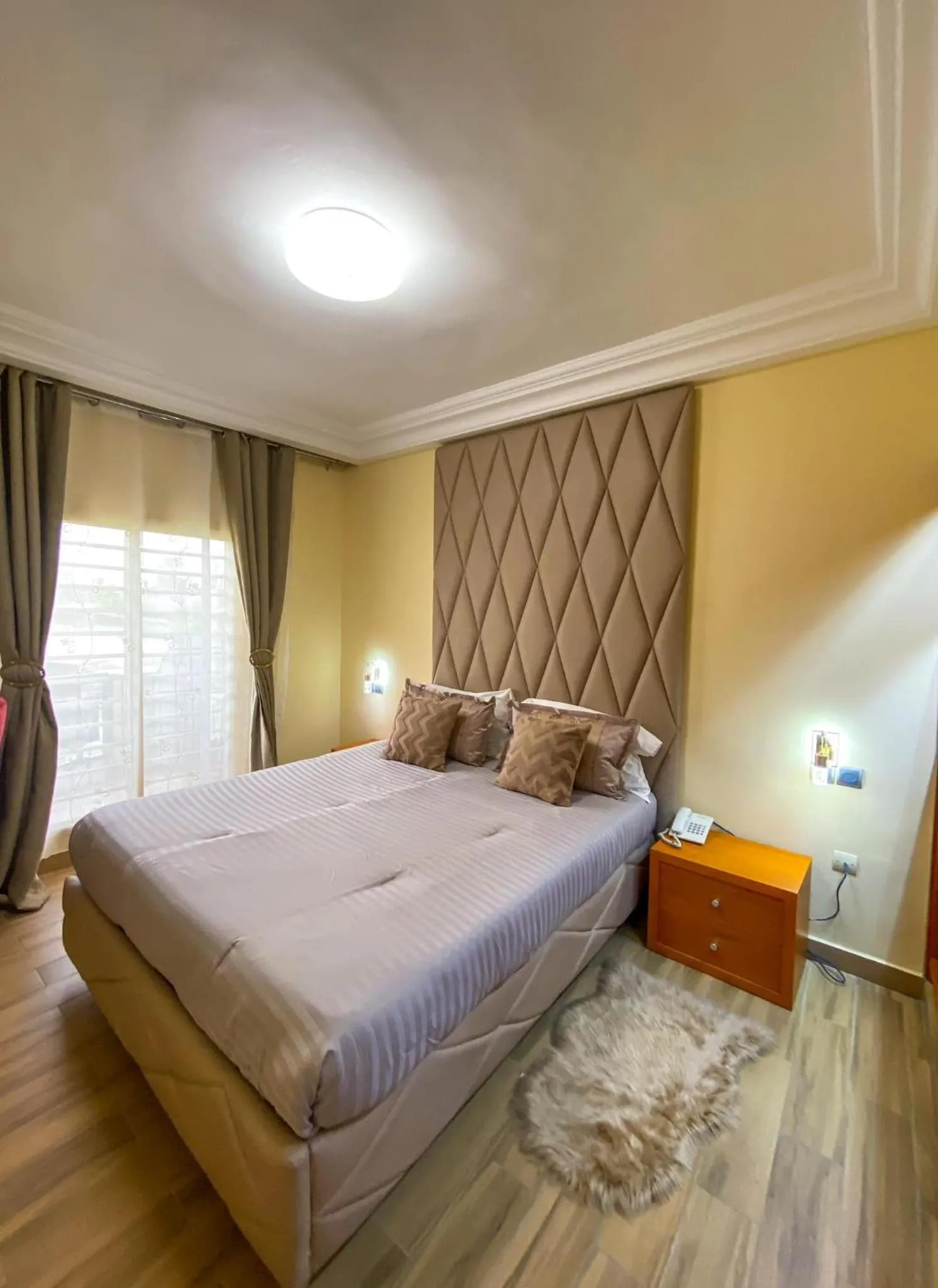 Bed in Hotel Vallée Des Princes