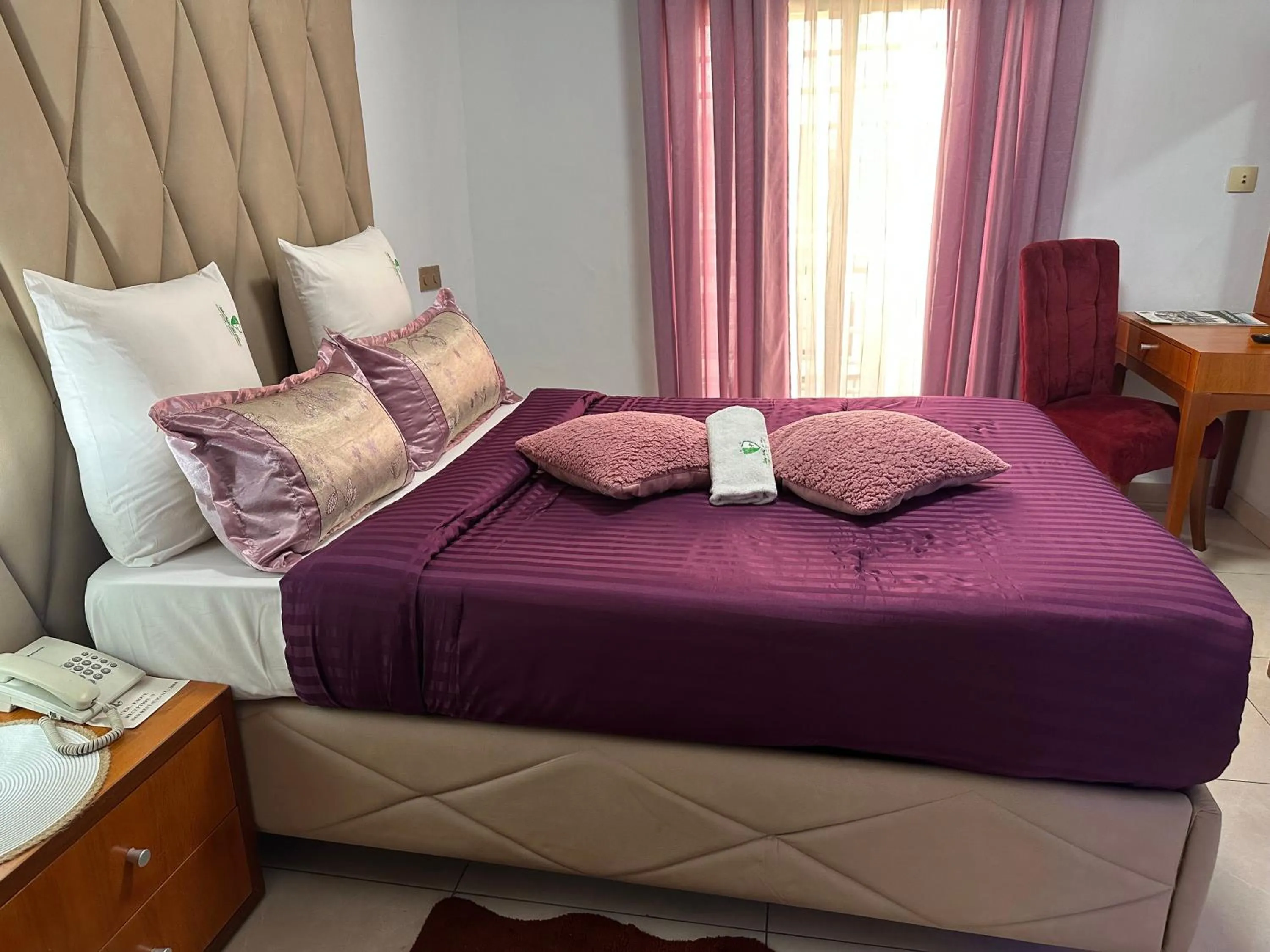 Bed in Hotel Vallée Des Princes