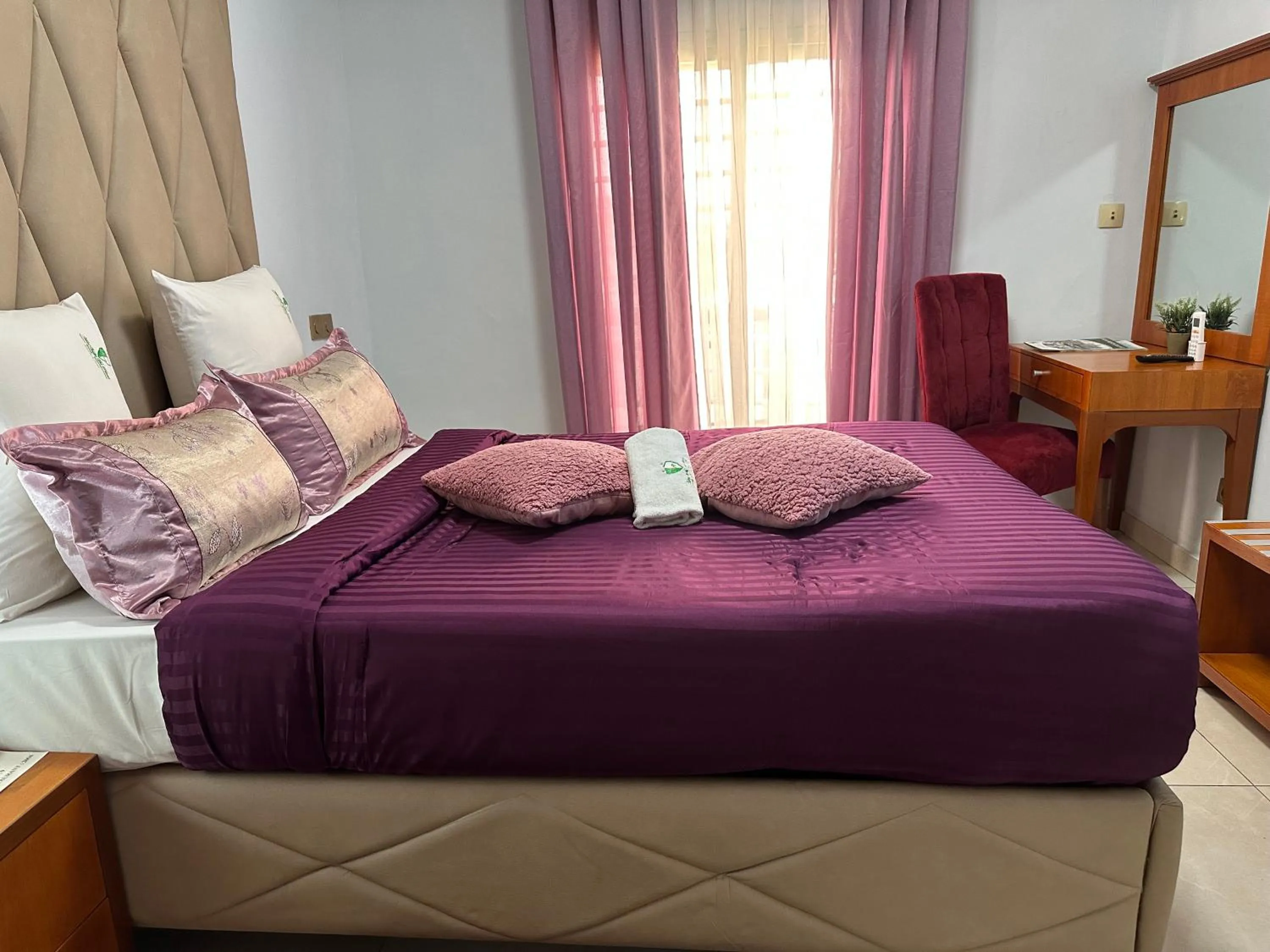 Bed in Hotel Vallée Des Princes