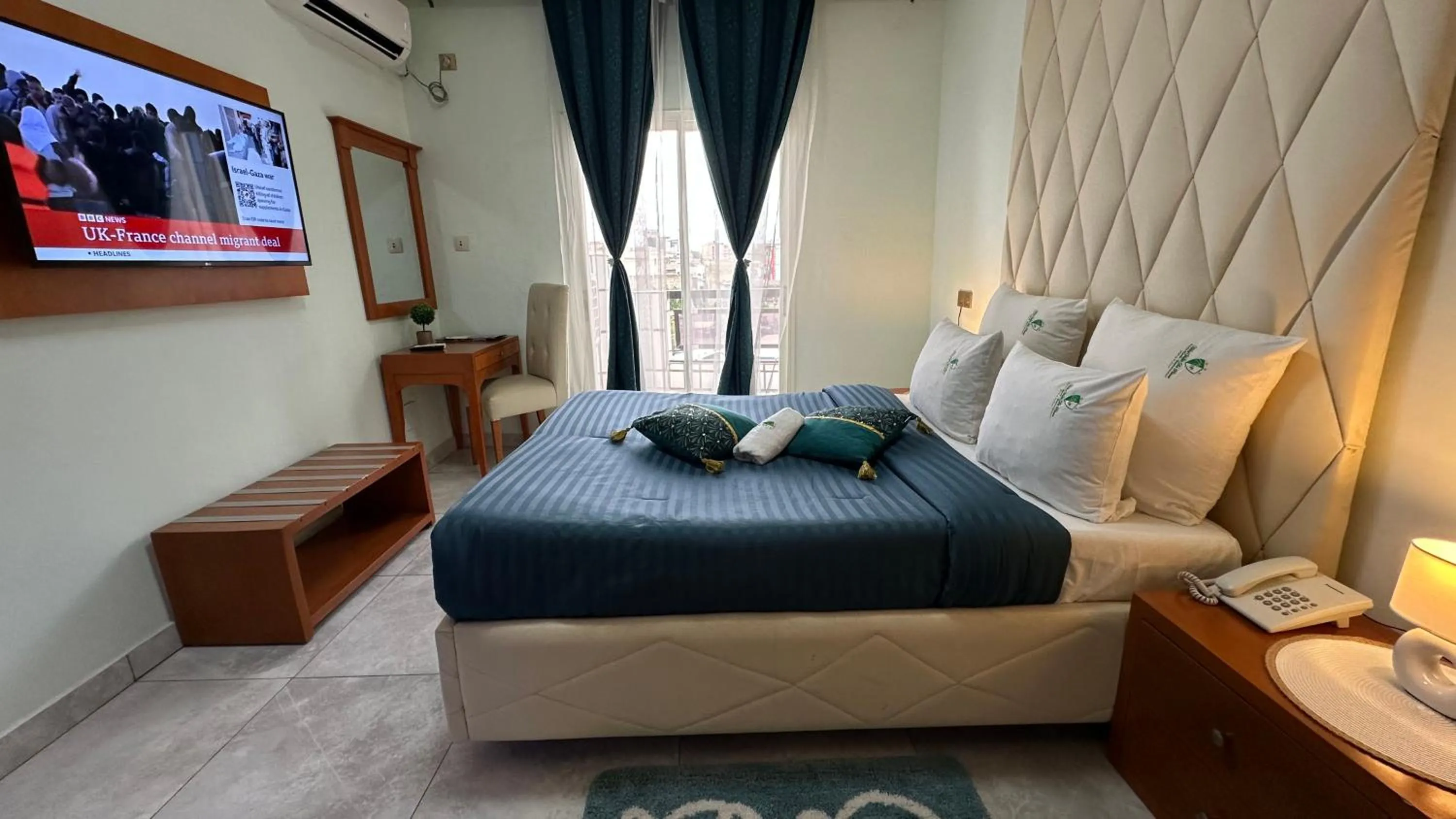 Bed in Hotel Vallée Des Princes