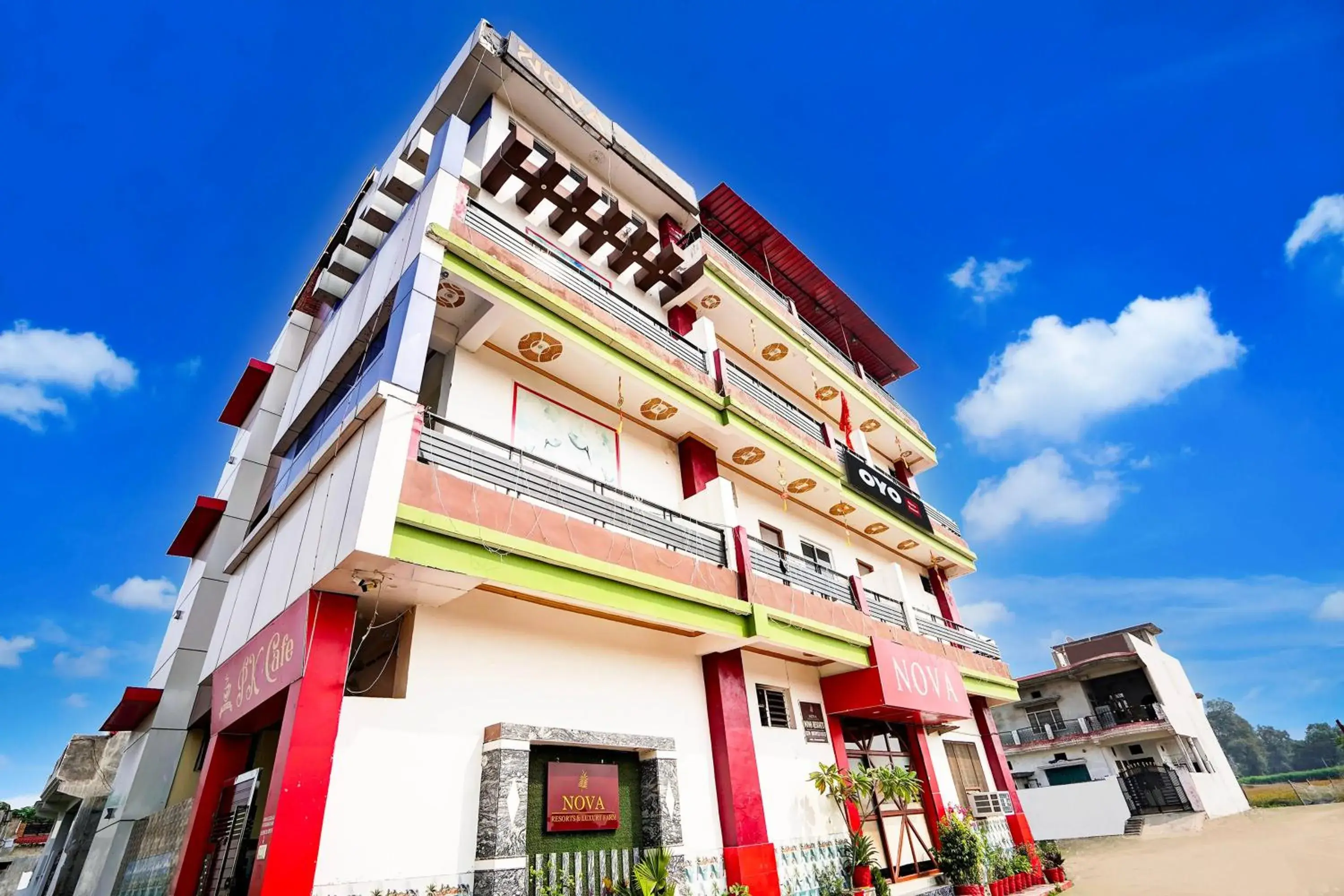 Facade/entrance in Hotel O Nova Resorts & Luxury Farm Facade/entrance in Hotel O Nova Resorts & Luxury Farm