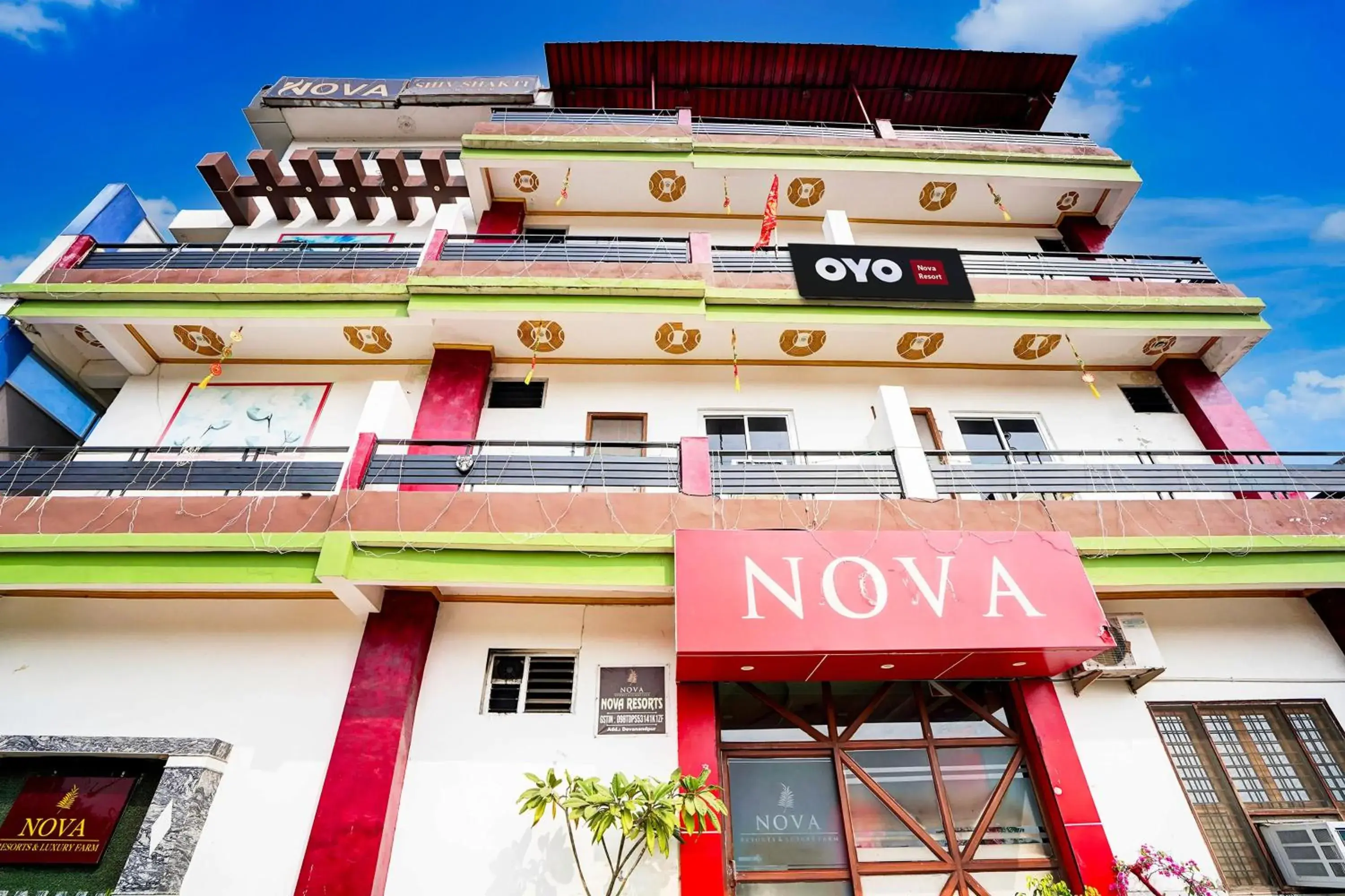 Facade/entrance in Hotel O Nova Resorts & Luxury Farm Facade/entrance in Hotel O Nova Resorts & Luxury Farm