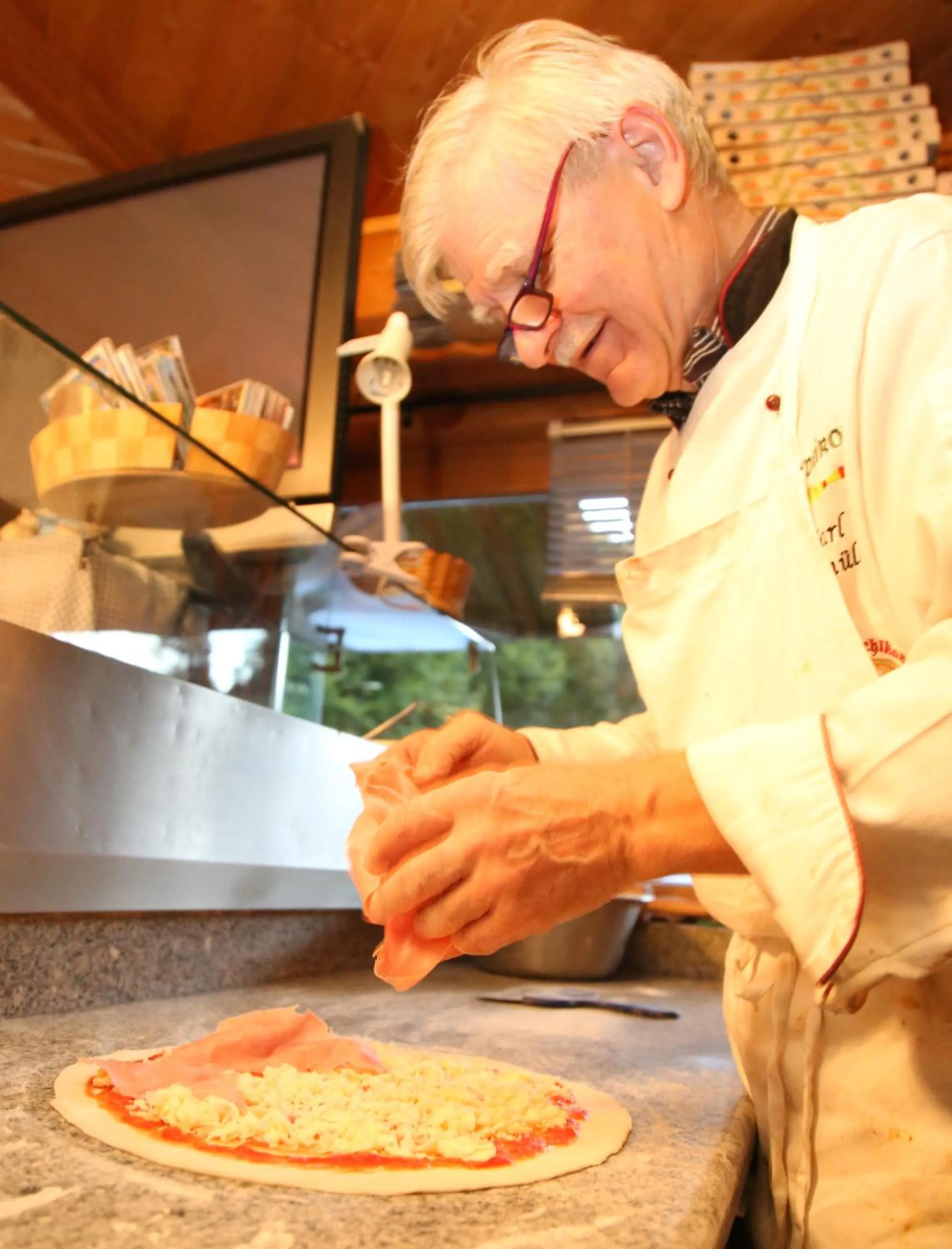 Restaurant/places to eat in Gasthof zum Schlern