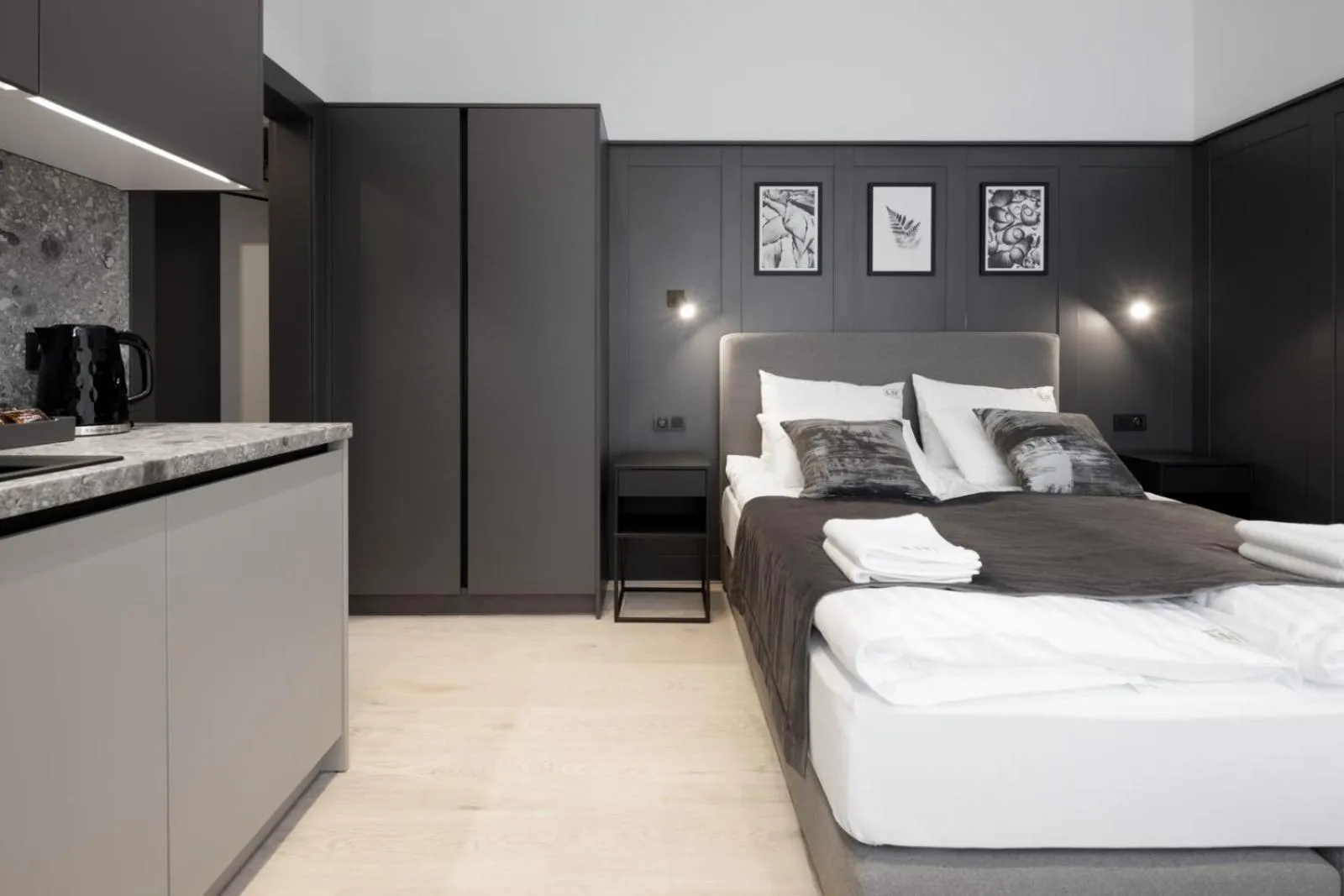 Photo of the whole room, Bed in Apartamenty L11, Limanowskiego