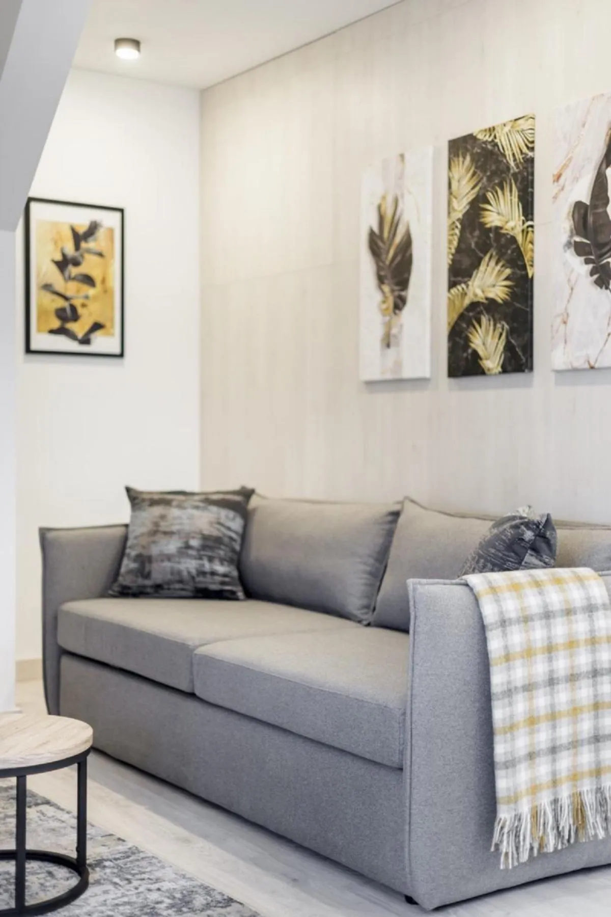 Seating area in Apartamenty L11, Limanowskiego