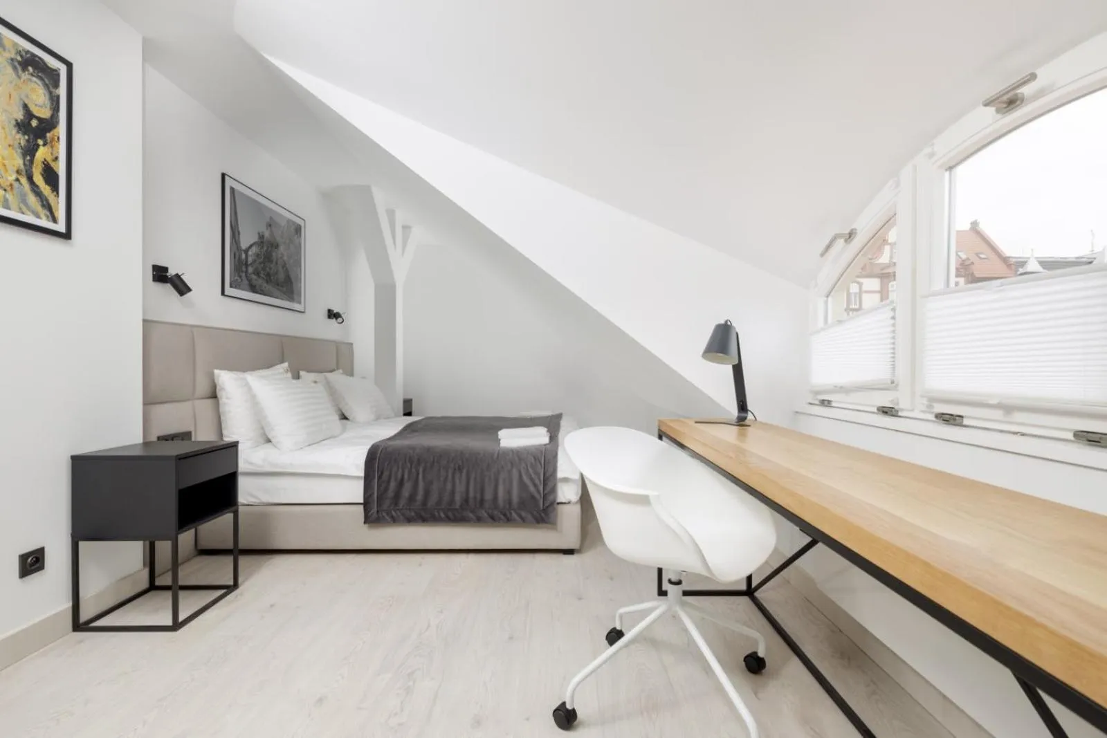 Photo of the whole room, Bed in Apartamenty L11, Limanowskiego