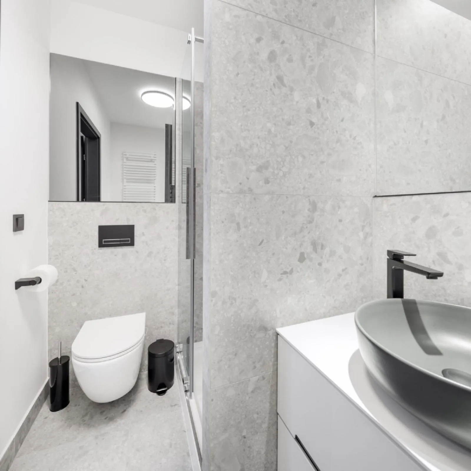 Bathroom in Apartamenty L11, Limanowskiego