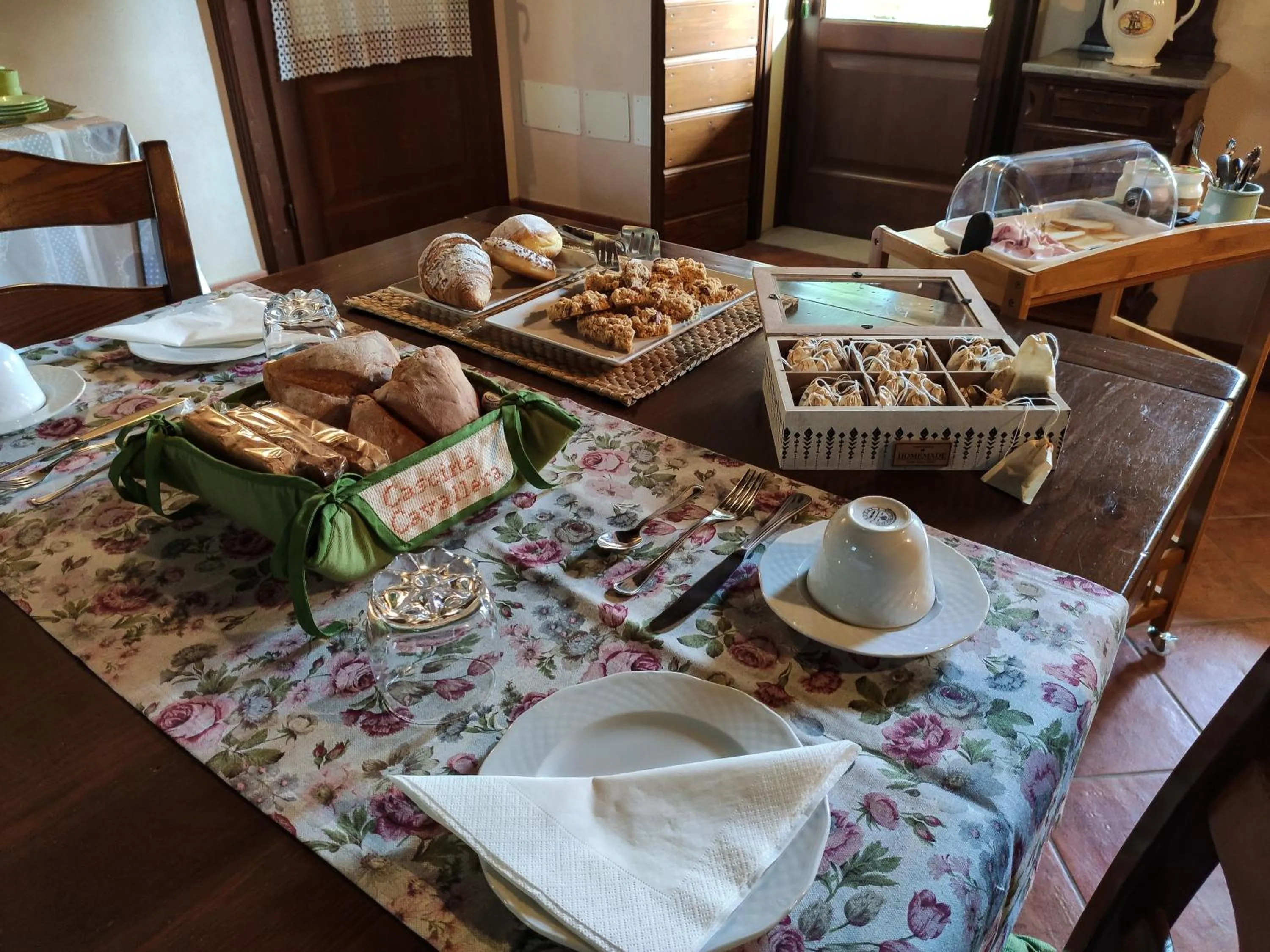 Breakfast in B&B Santa Cristina