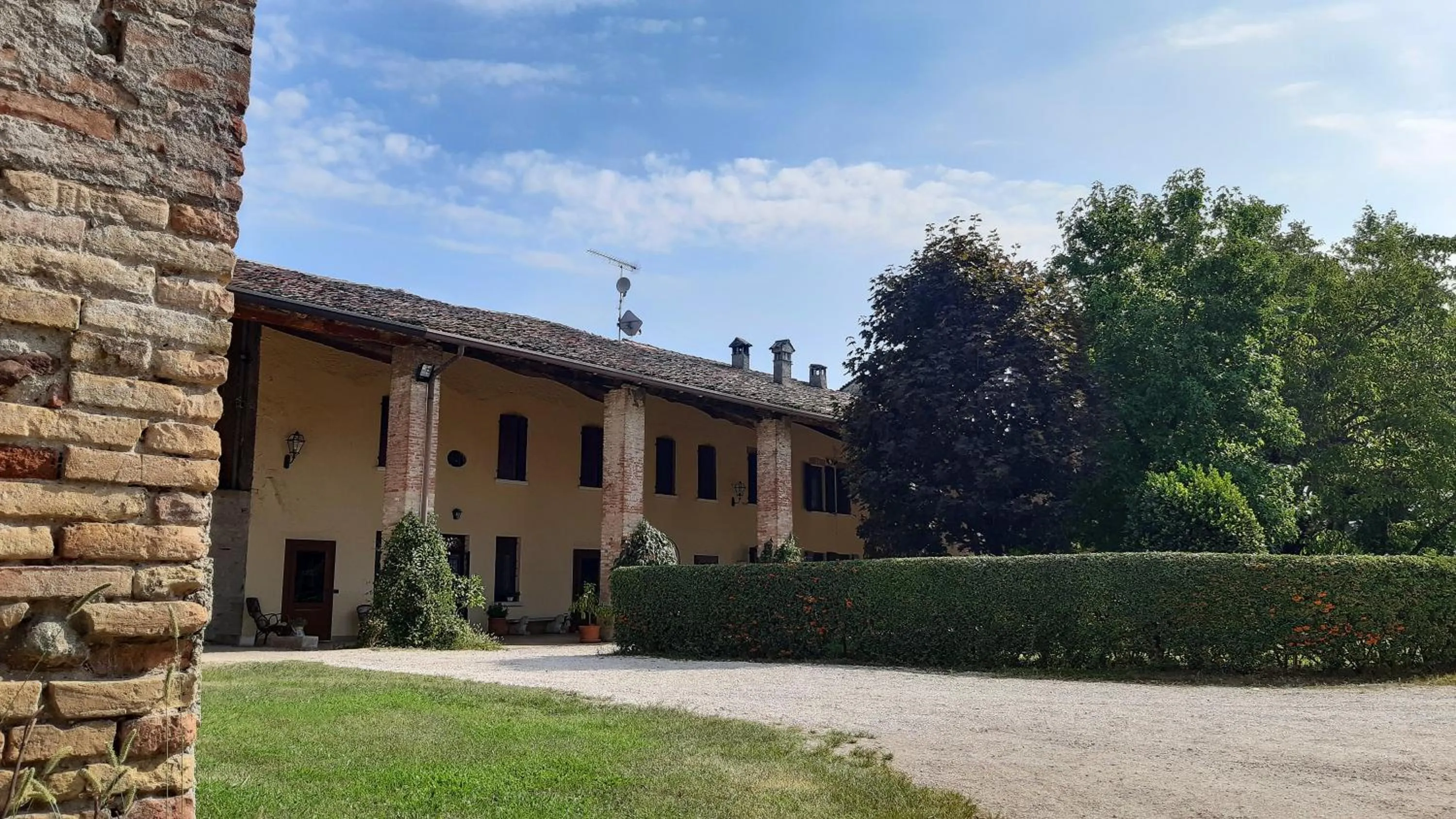 Facade/entrance in B&B Santa Cristina