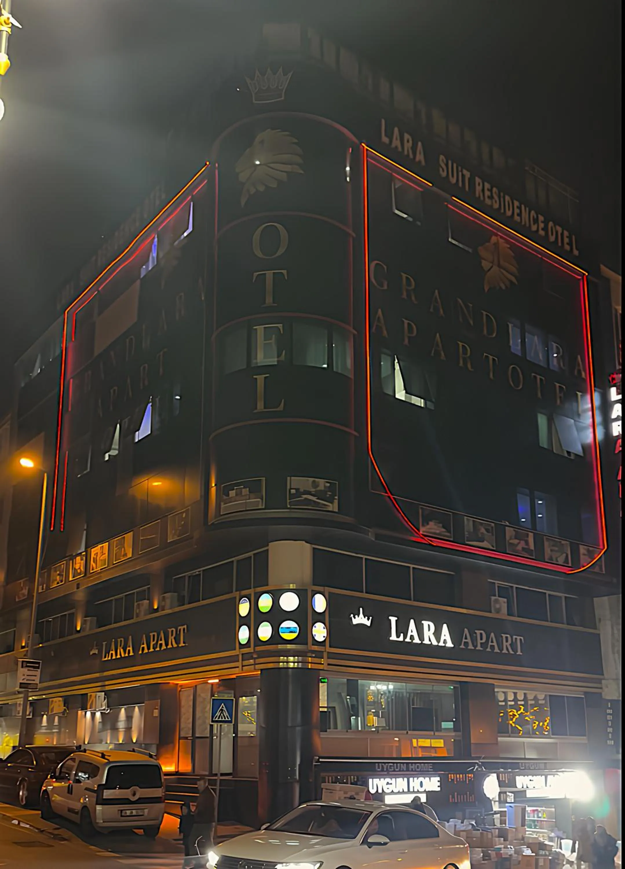 Property building in Grand Lara Hotel & Apartments