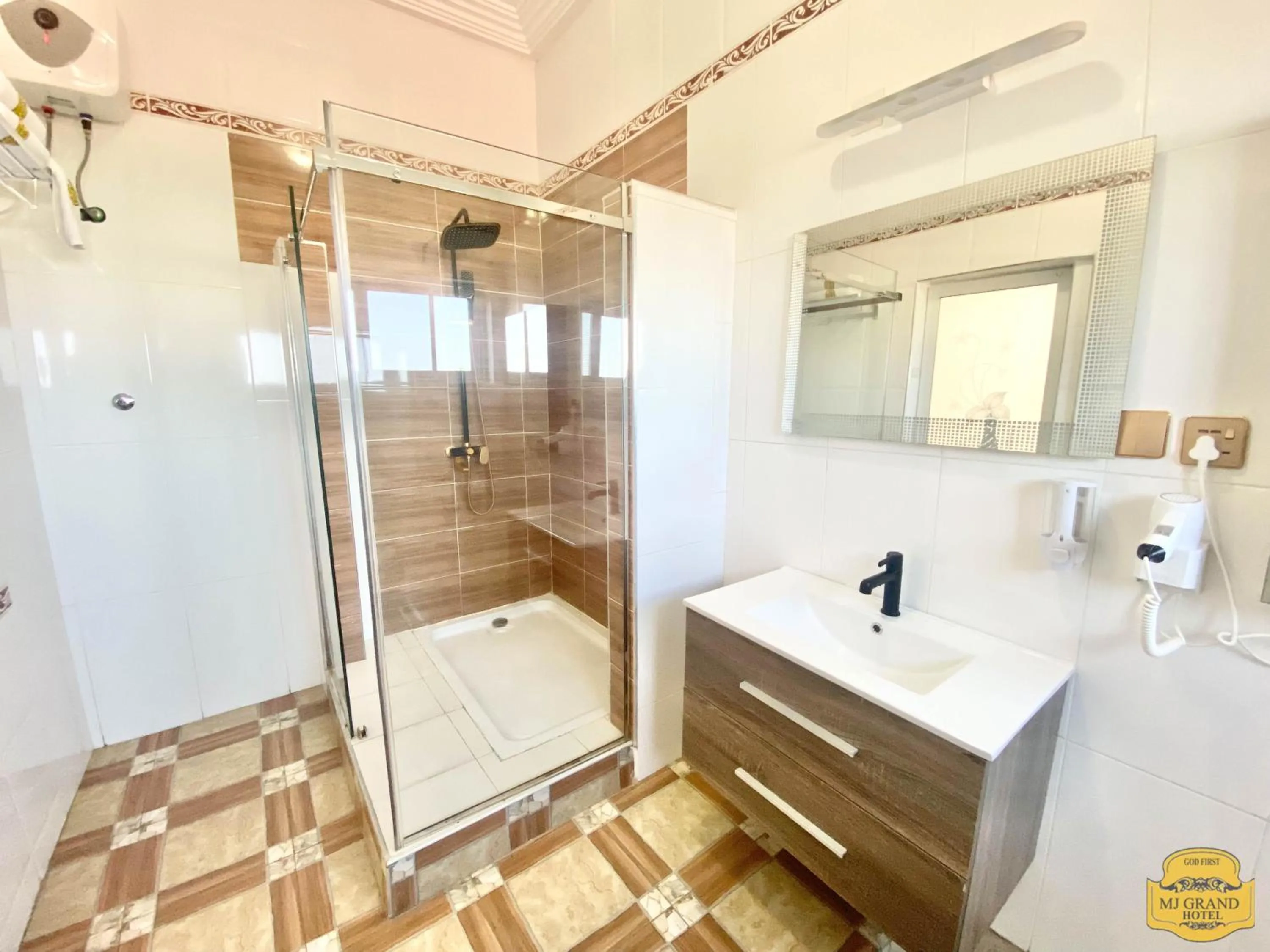 Bathroom in MJ Grand Hotel