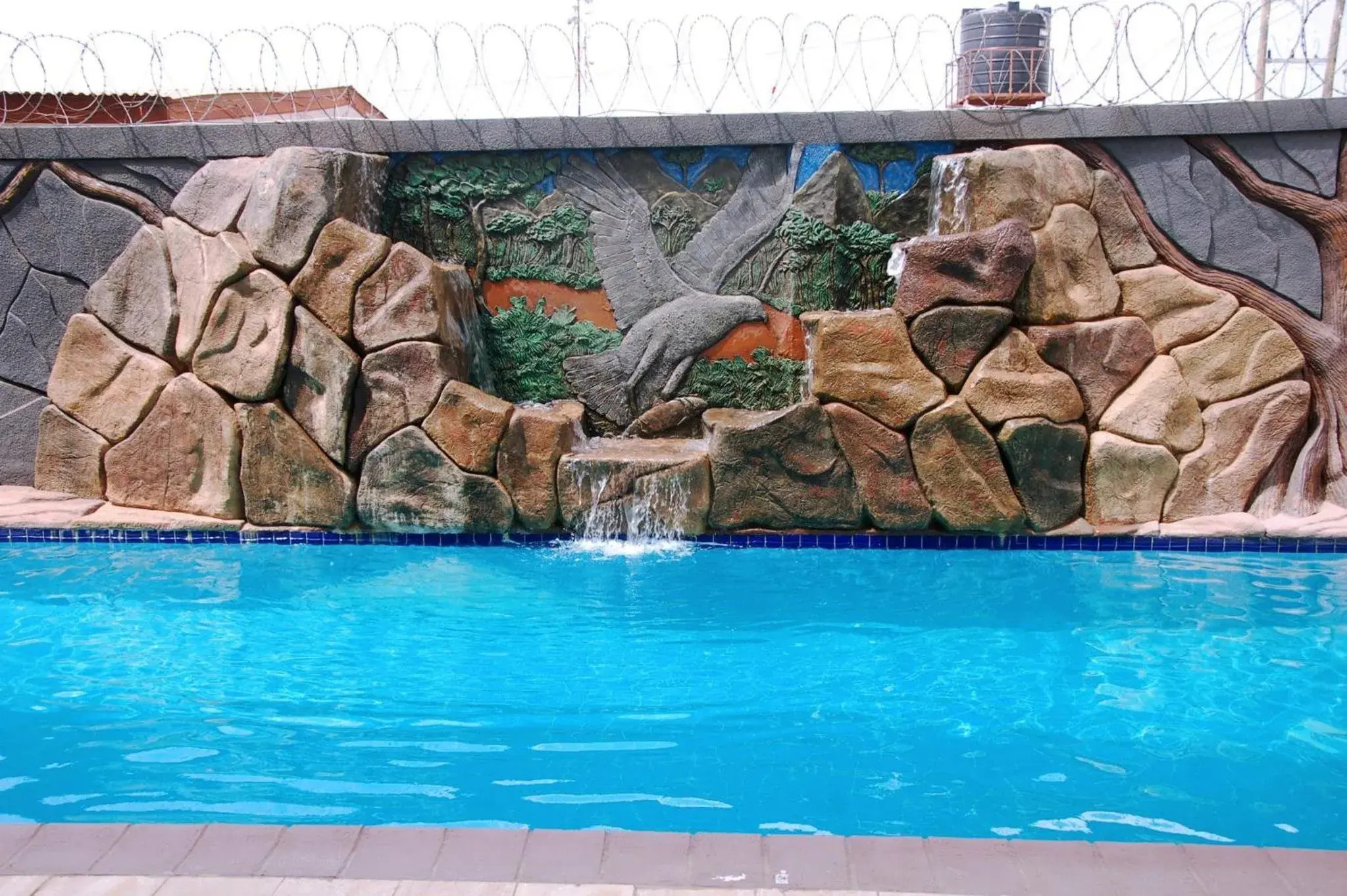 Swimming pool in MJ Grand Hotel Swimming pool in MJ Grand Hotel