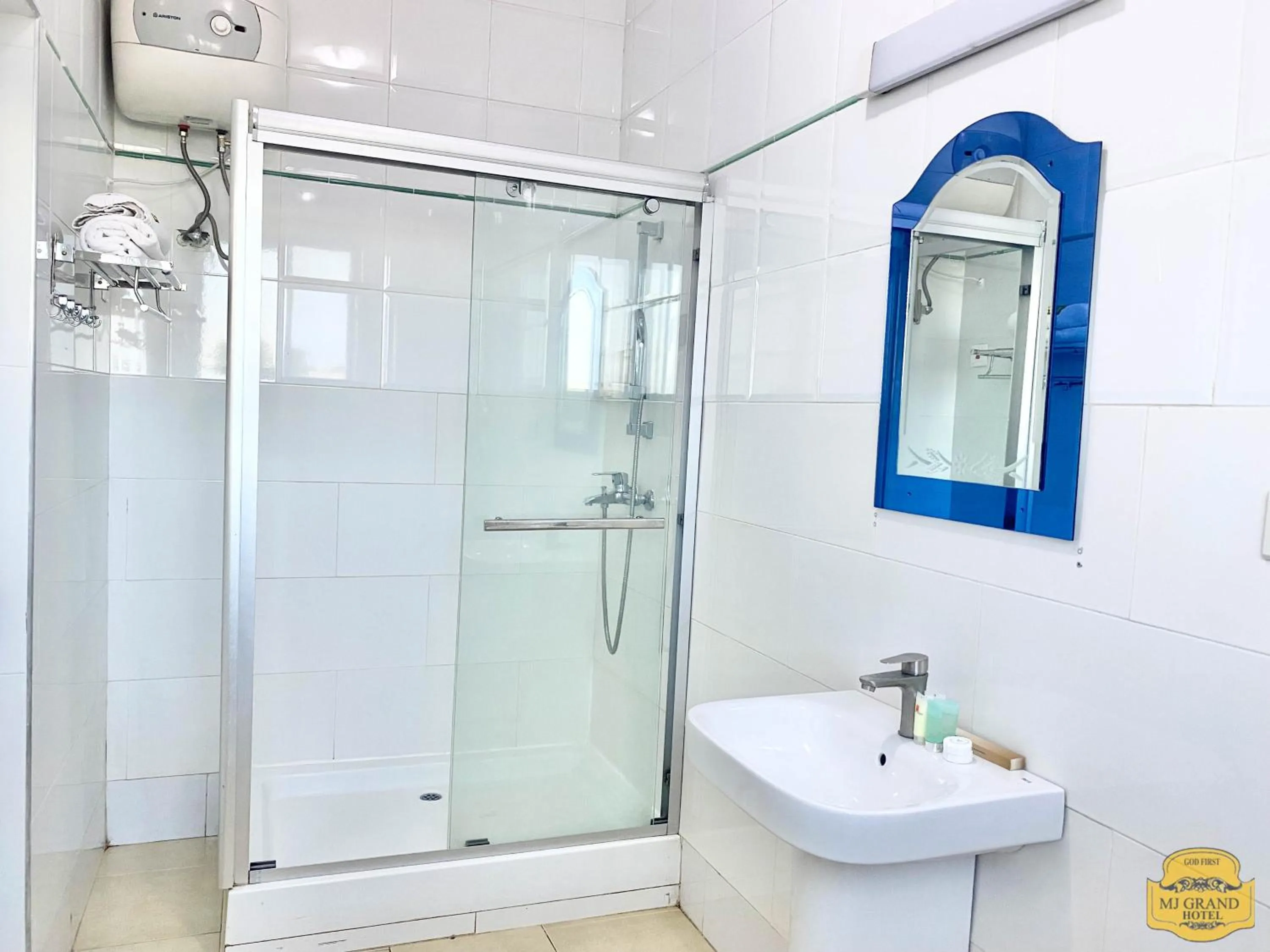 Bathroom in MJ Grand Hotel