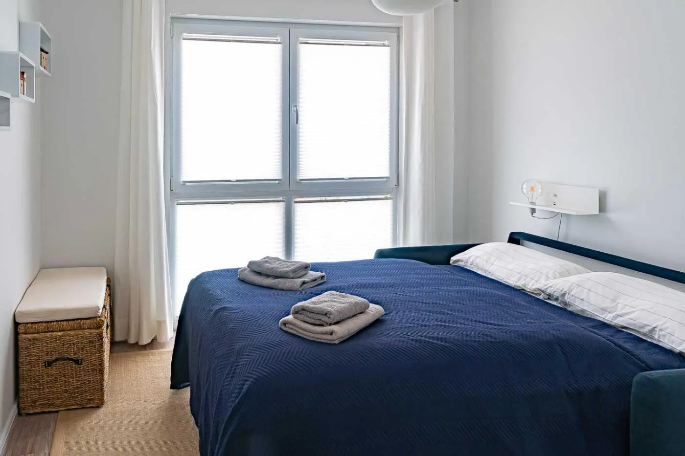 Bedroom, Bed in Heimathafen