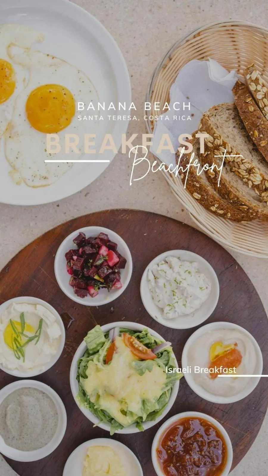 Breakfast in Banana Beach Bungalows