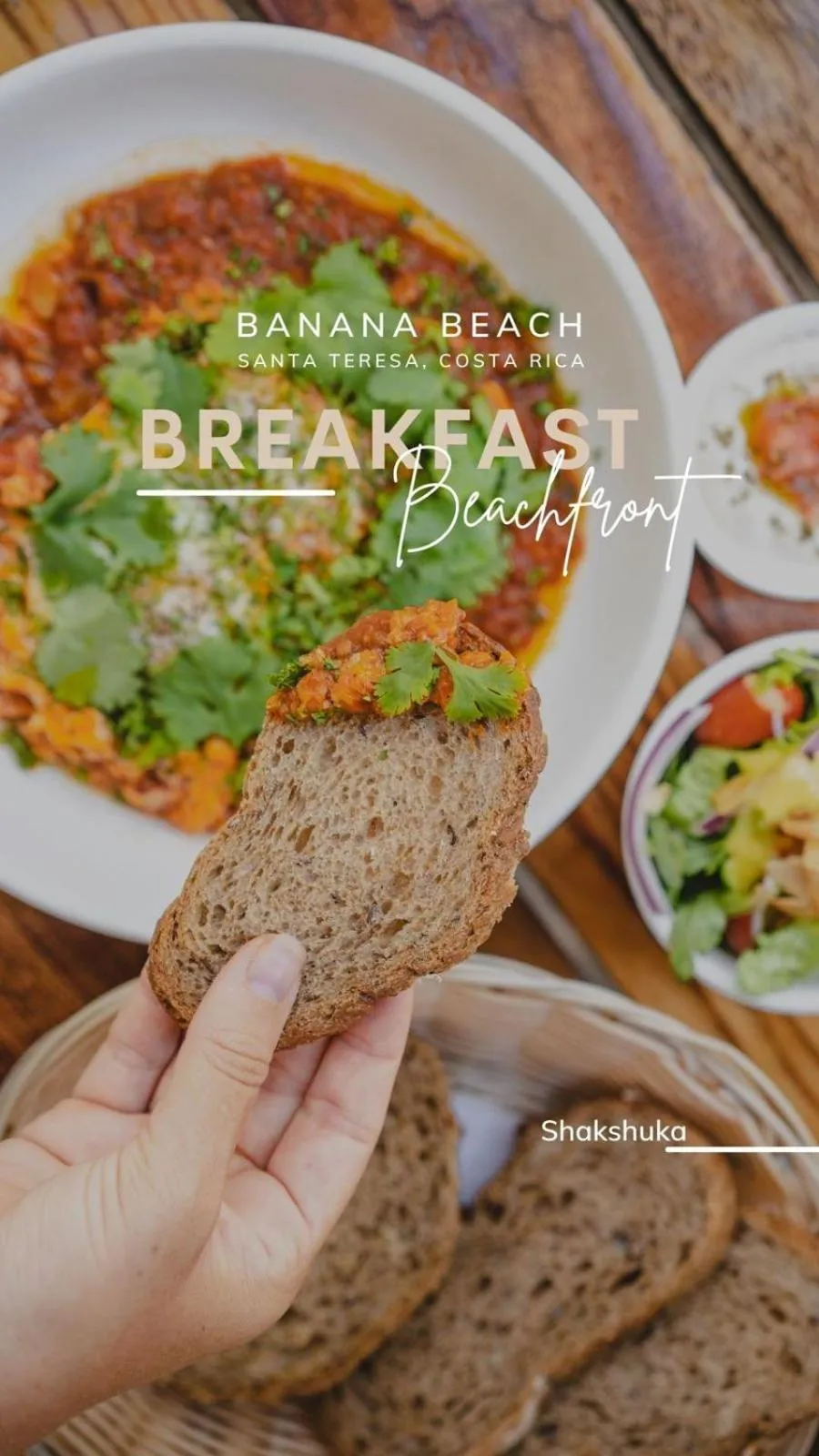 Breakfast in Banana Beach Bungalows