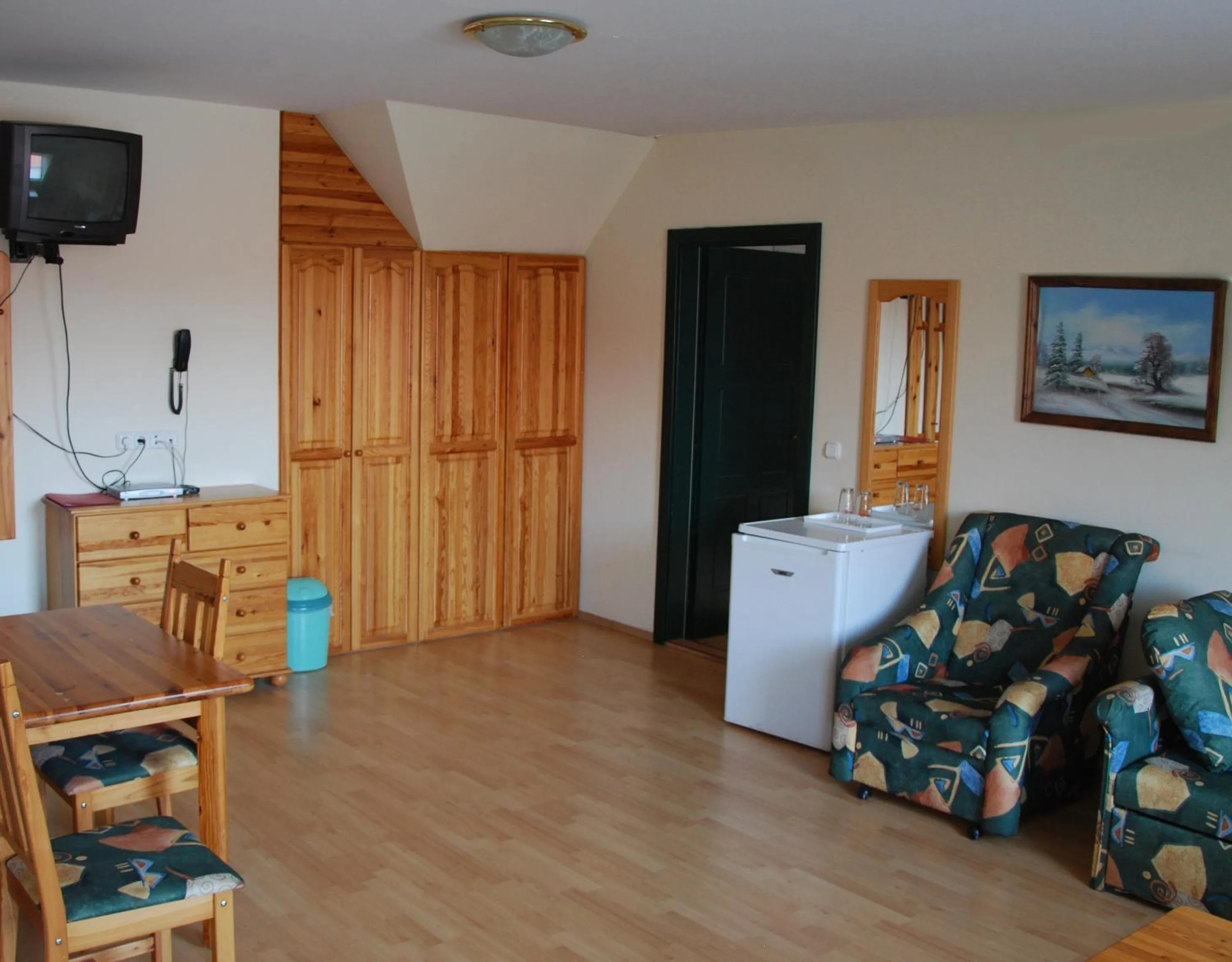 Photo of the whole room in Bacchus Panzió