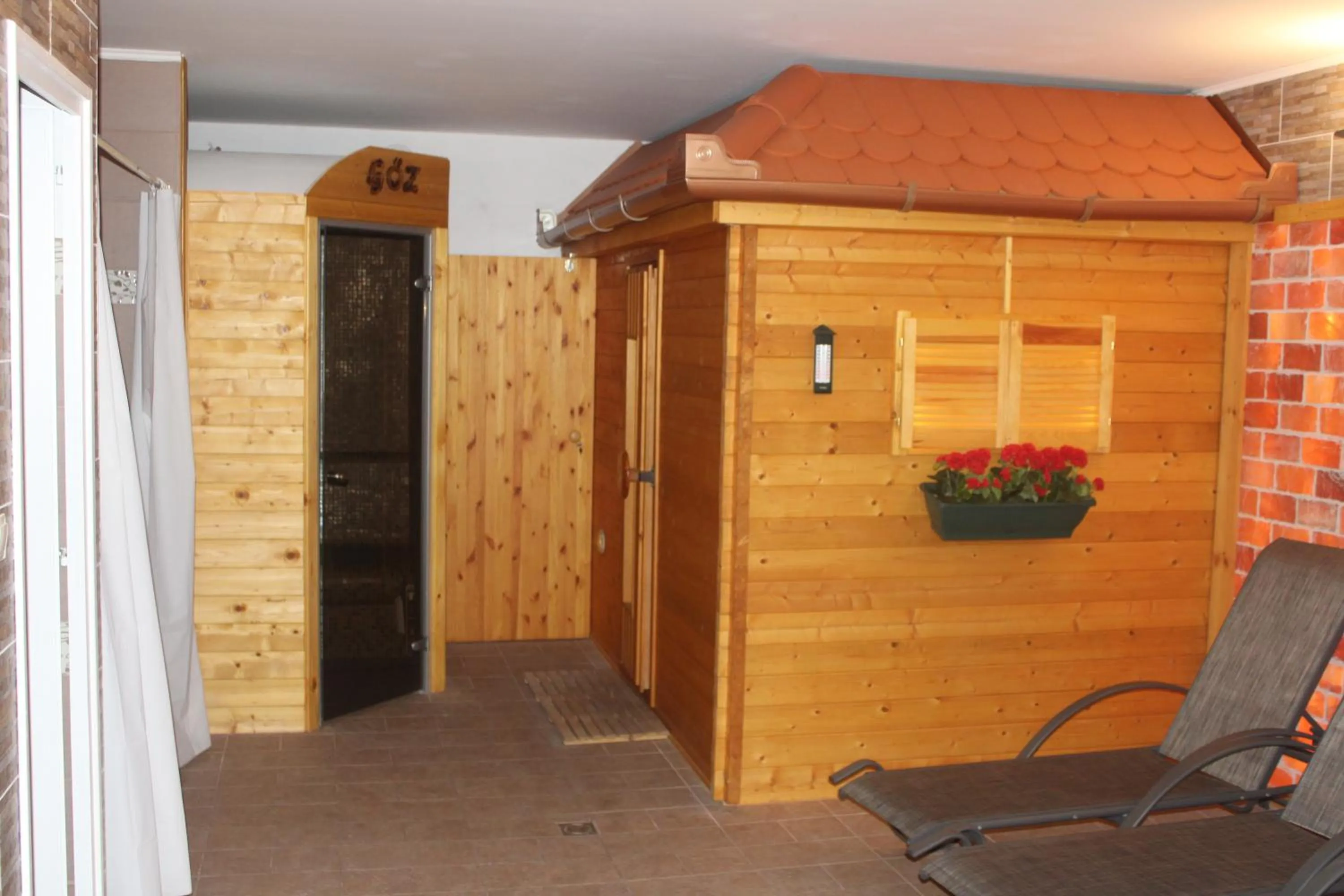 Sauna in Bacchus Panzió