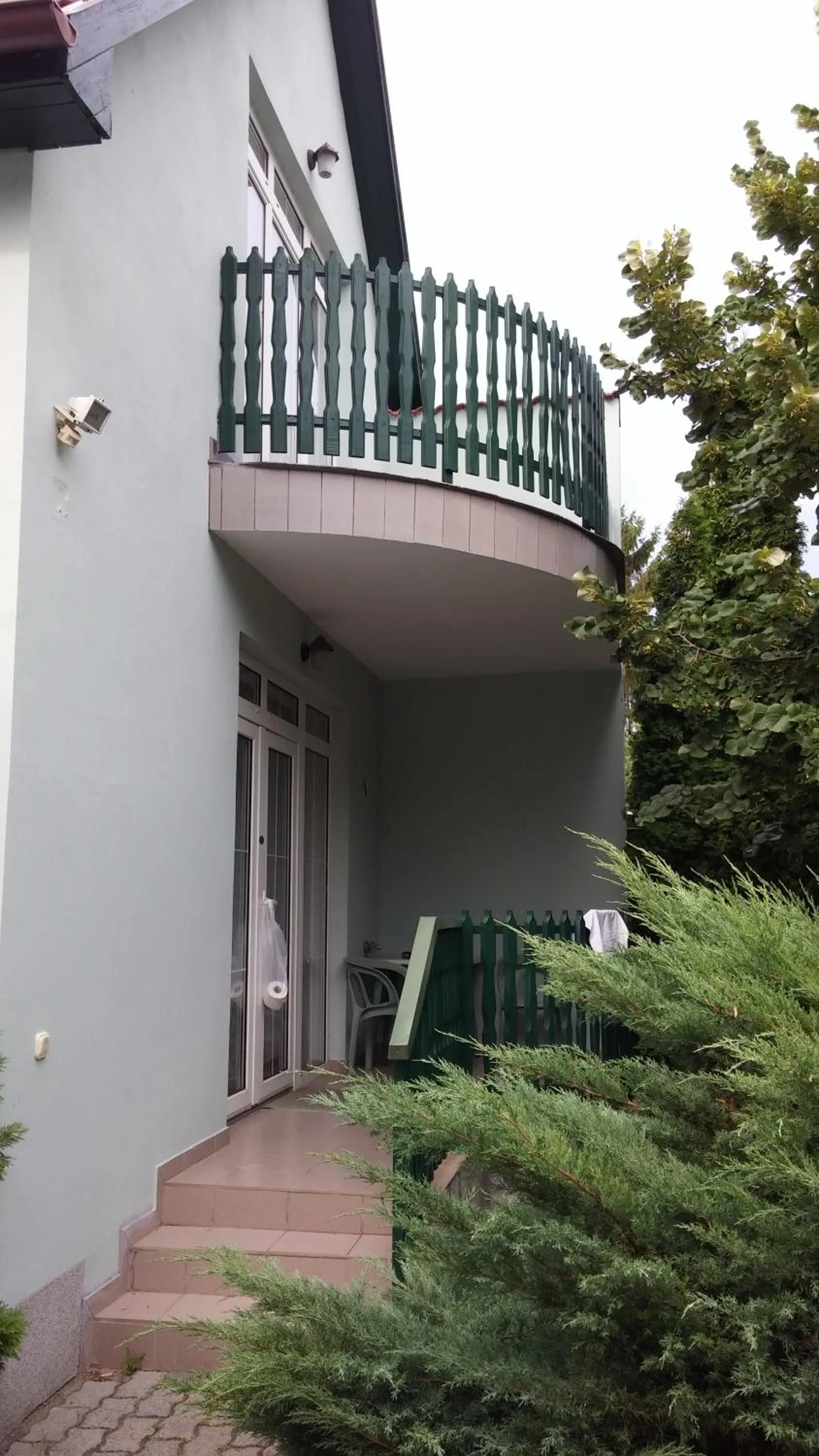 Balcony/Terrace in Bacchus Panzió