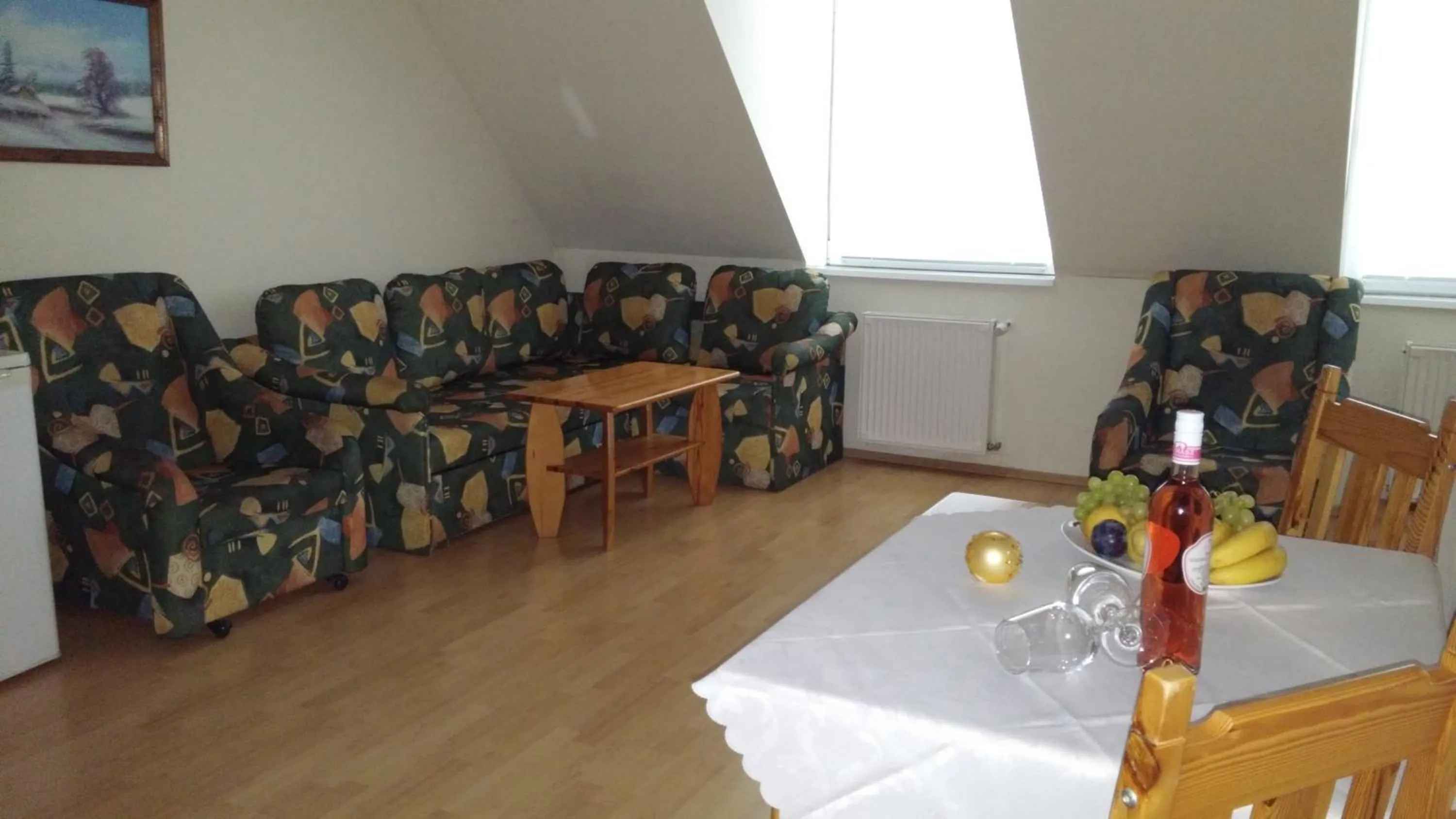 Living room in Bacchus Panzió